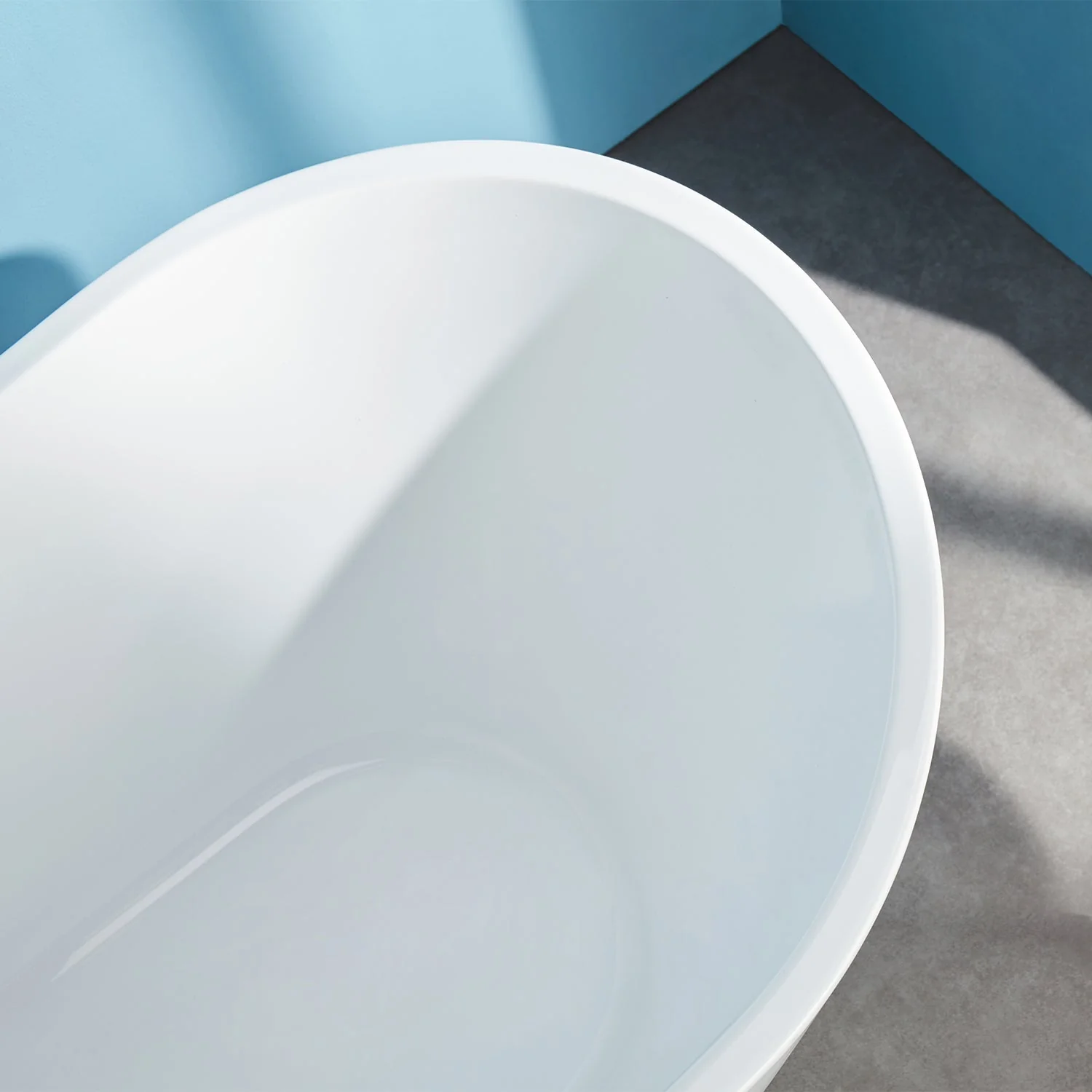 DeerValley DV-1T151S HORIZON 59" X 30" Freestanding Acrylic Bathtub - Image 8