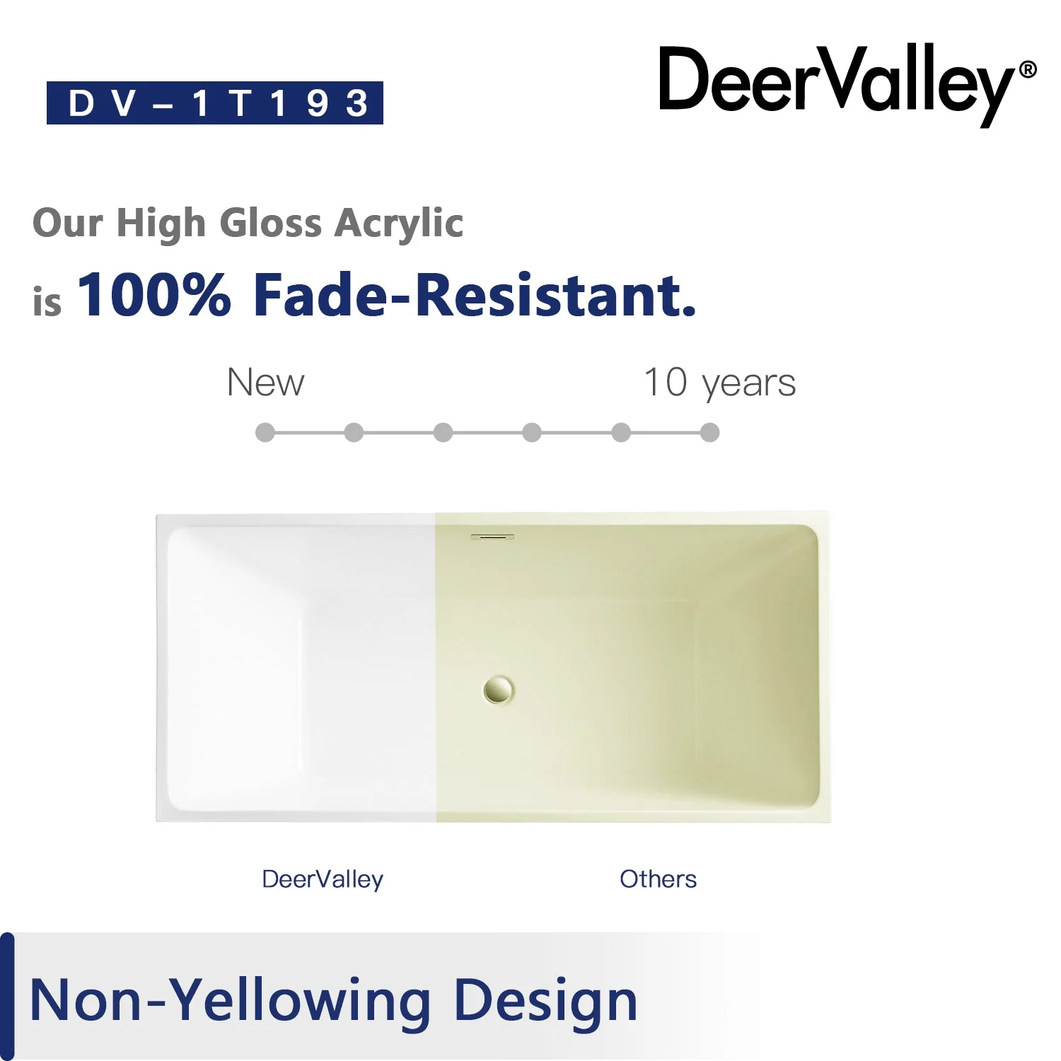 APEX 67" x 31" Freestanding Acrylic Bathtub - Image 9
