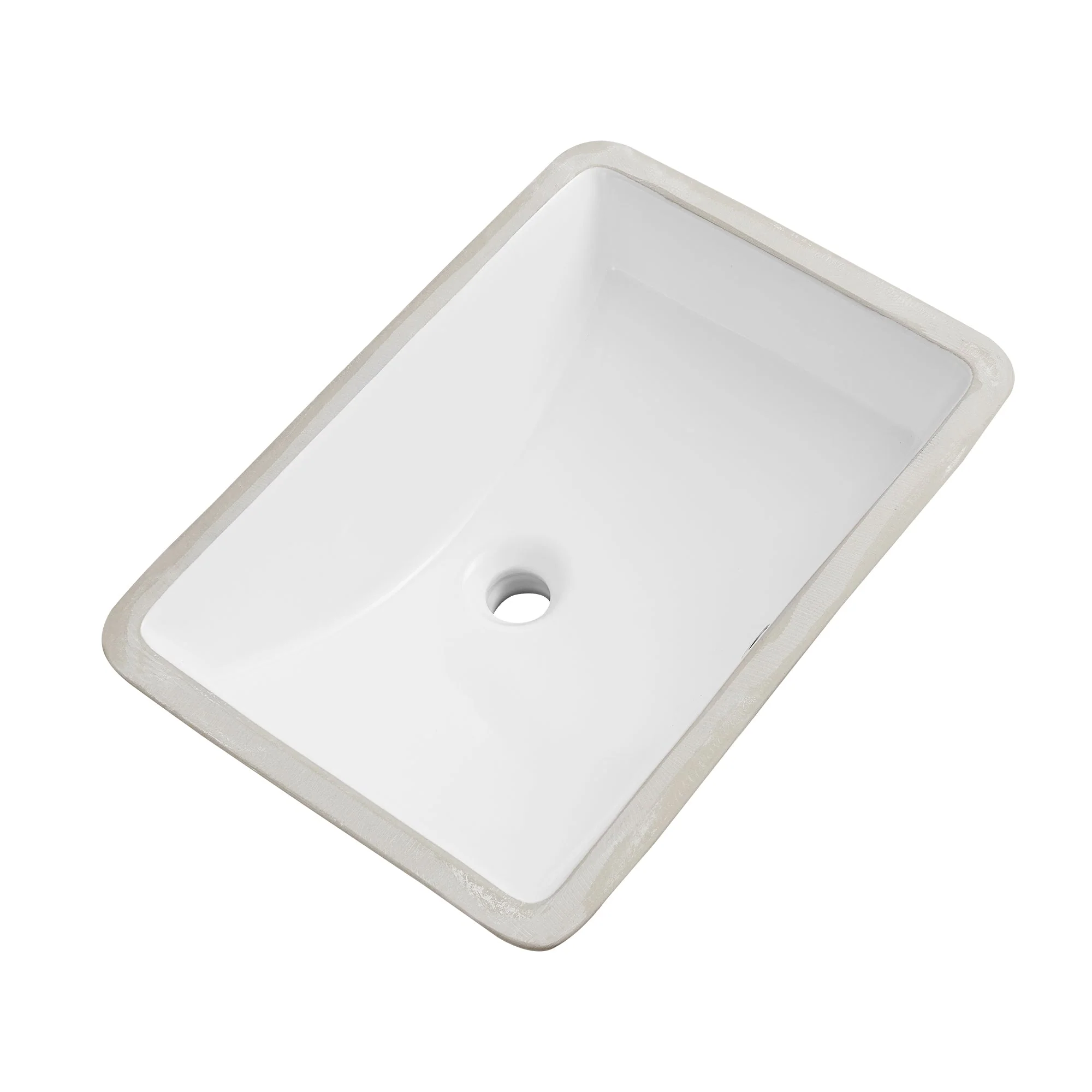 DeerValley DV-1U101 Undermount Bathroom Sinks Durable Non Porous with Overflow - Image 5