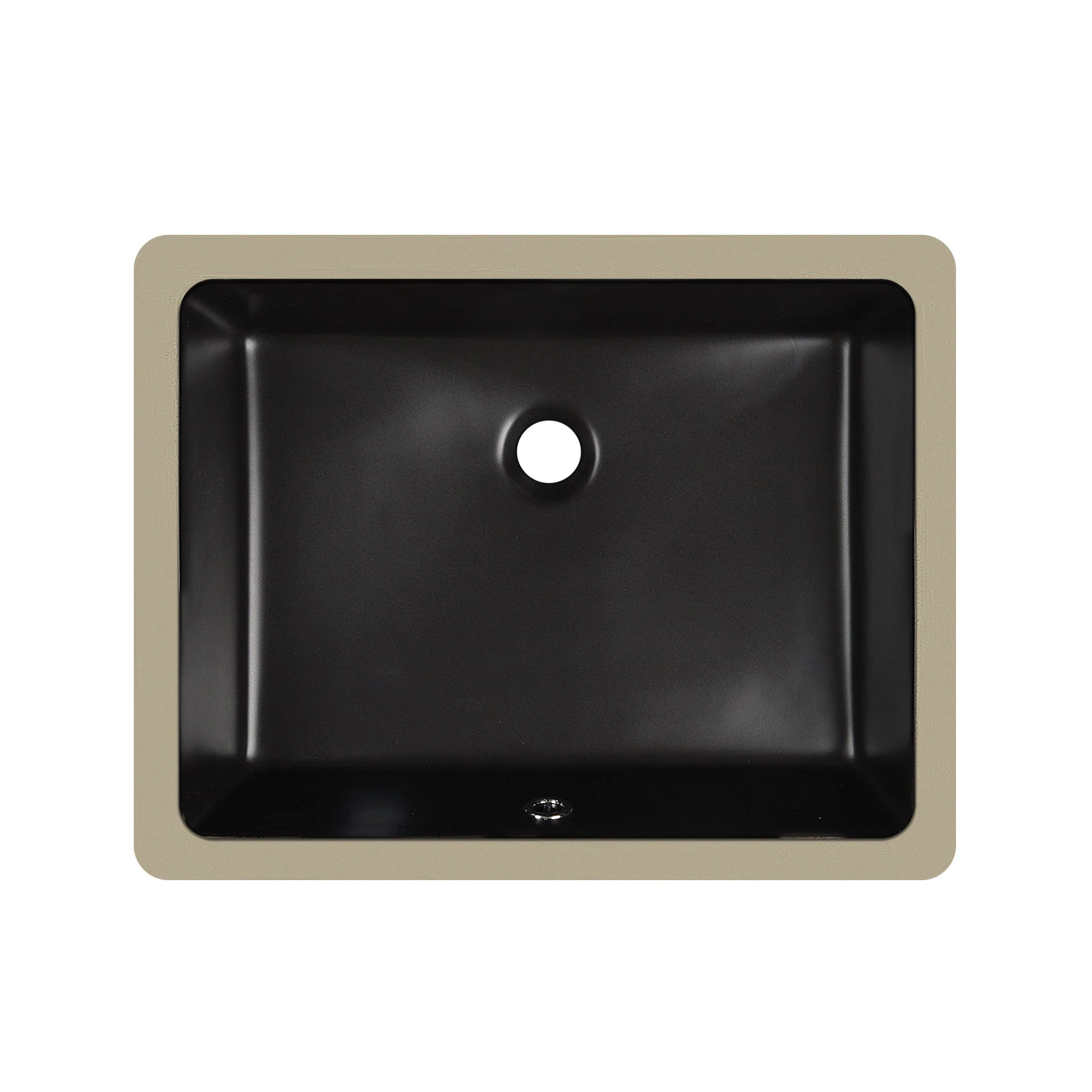 DeerValley DV-1U201 Undermount Bathroom Sinks Modern Ceramic Overflow - Image 14