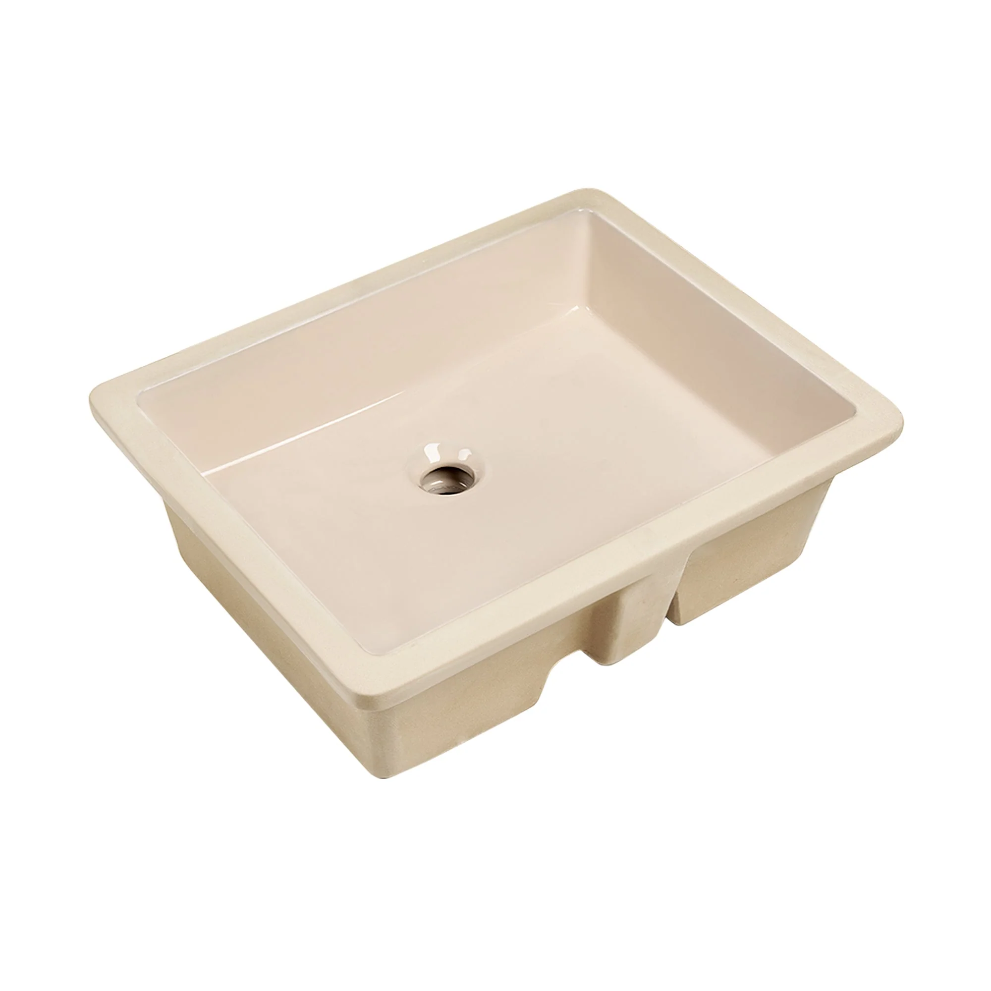 DeerValley DV-1U201 Undermount Bathroom Sinks Modern Ceramic Overflow - Image 20