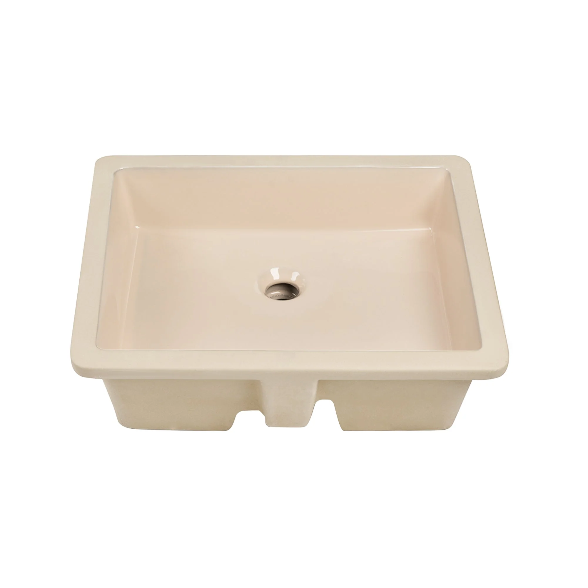 DeerValley DV-1U201 Undermount Bathroom Sinks Modern Ceramic Overflow - Image 22