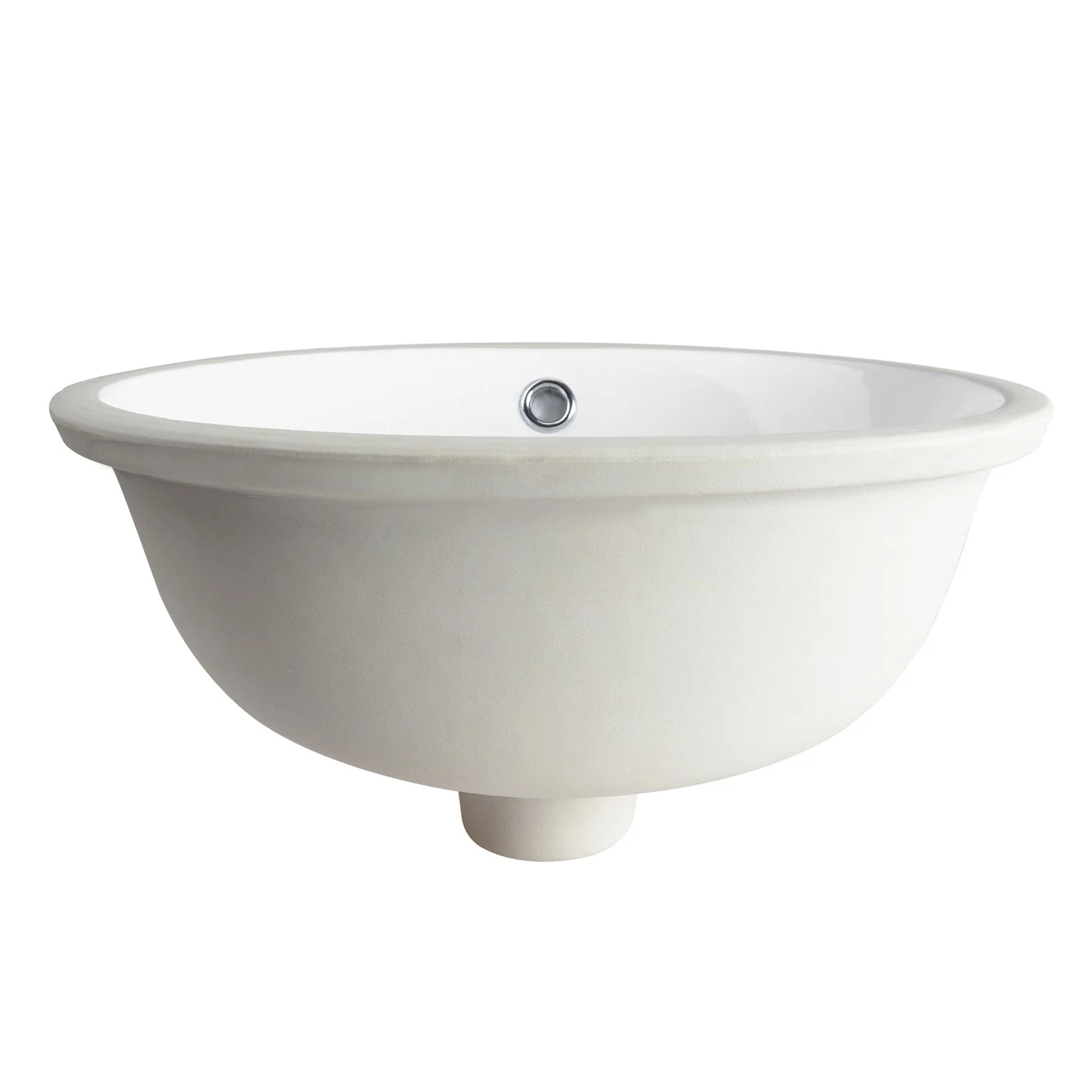 DeerValley DV-1U301 Undermount Bathroom Sinks, High-Temp Ceramic Scratch-Resist, Great Drain & Front Overflow - Image 6