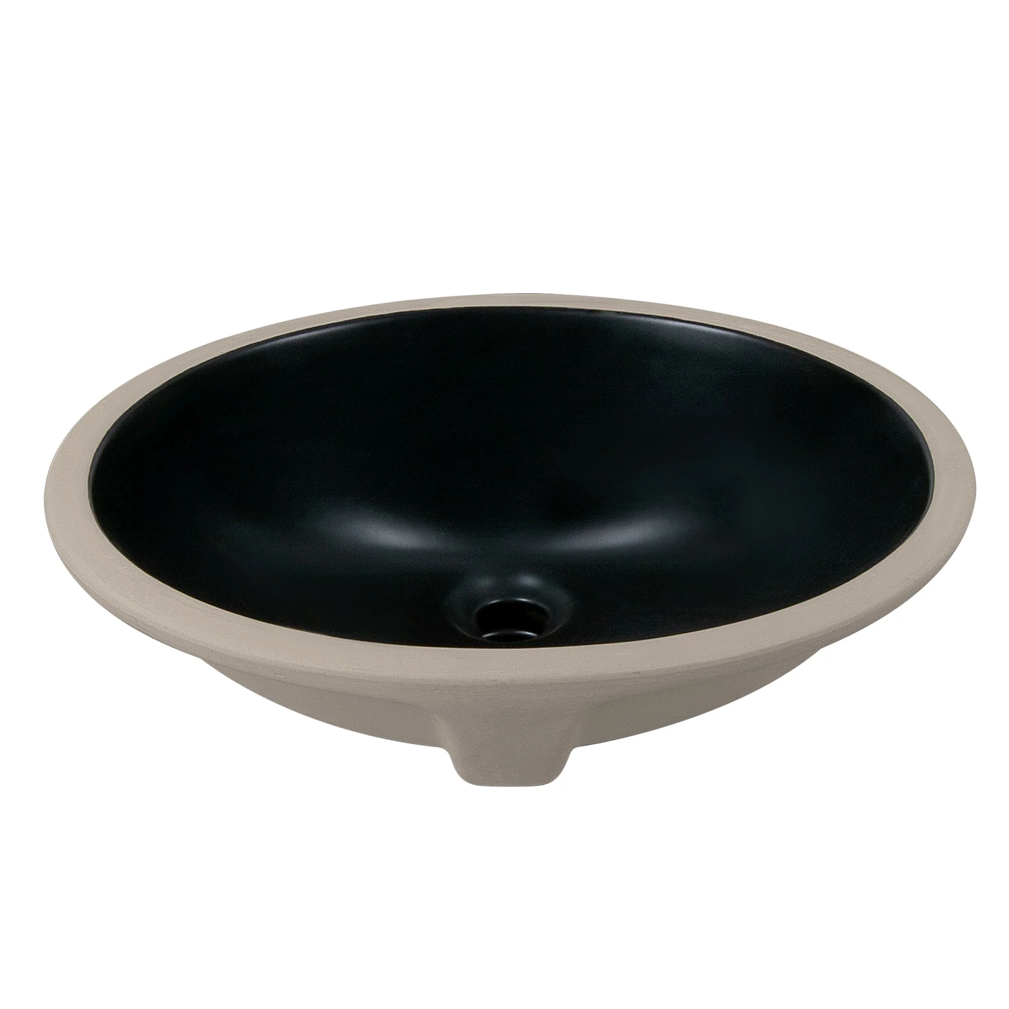 SYMMETRY 18" X 15" Oval Undermount Bathroom Sink, Overflow Hole With Multiple Colors - Image 12
