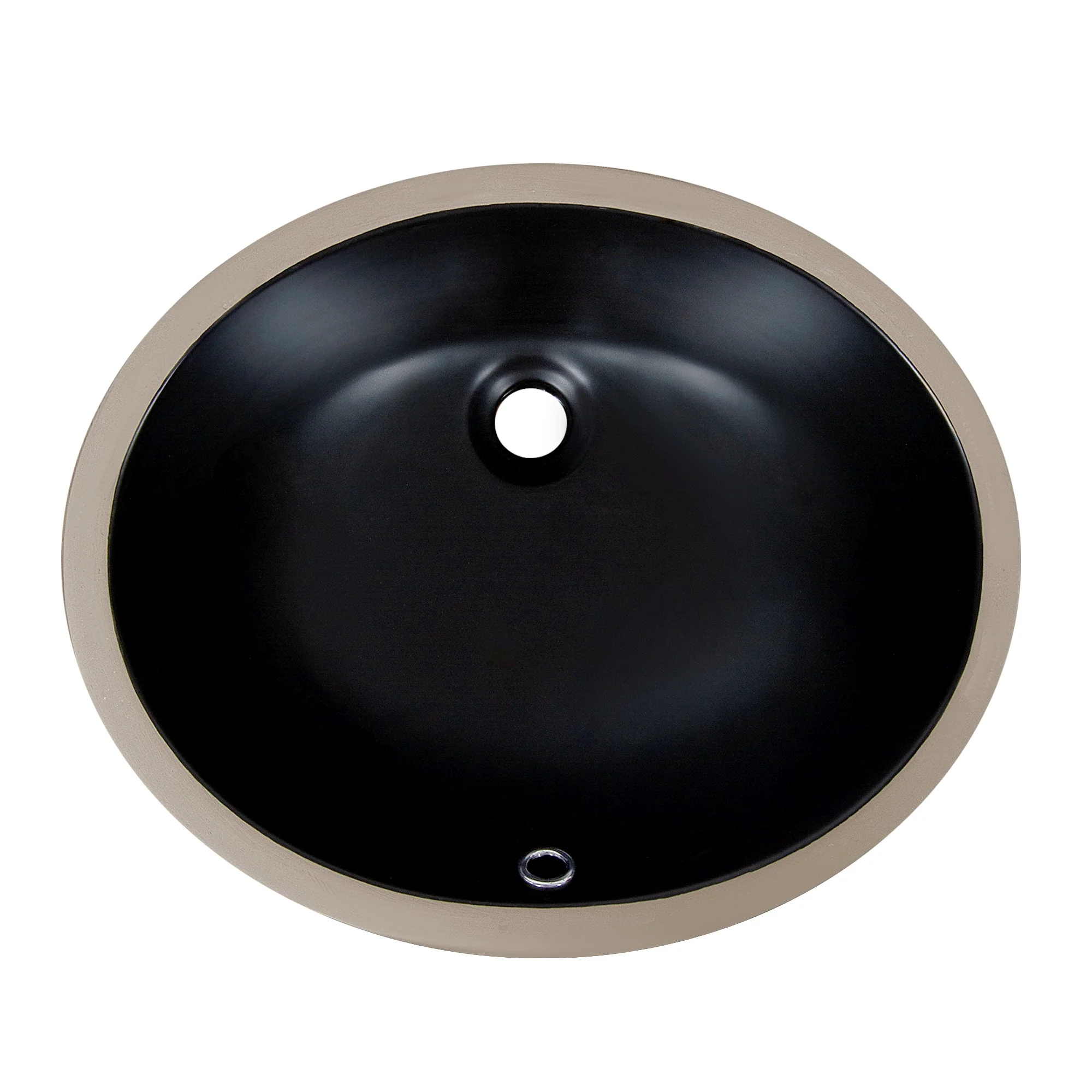 SYMMETRY 18" X 15" Oval Undermount Bathroom Sink, Overflow Hole With Multiple Colors - Image 13