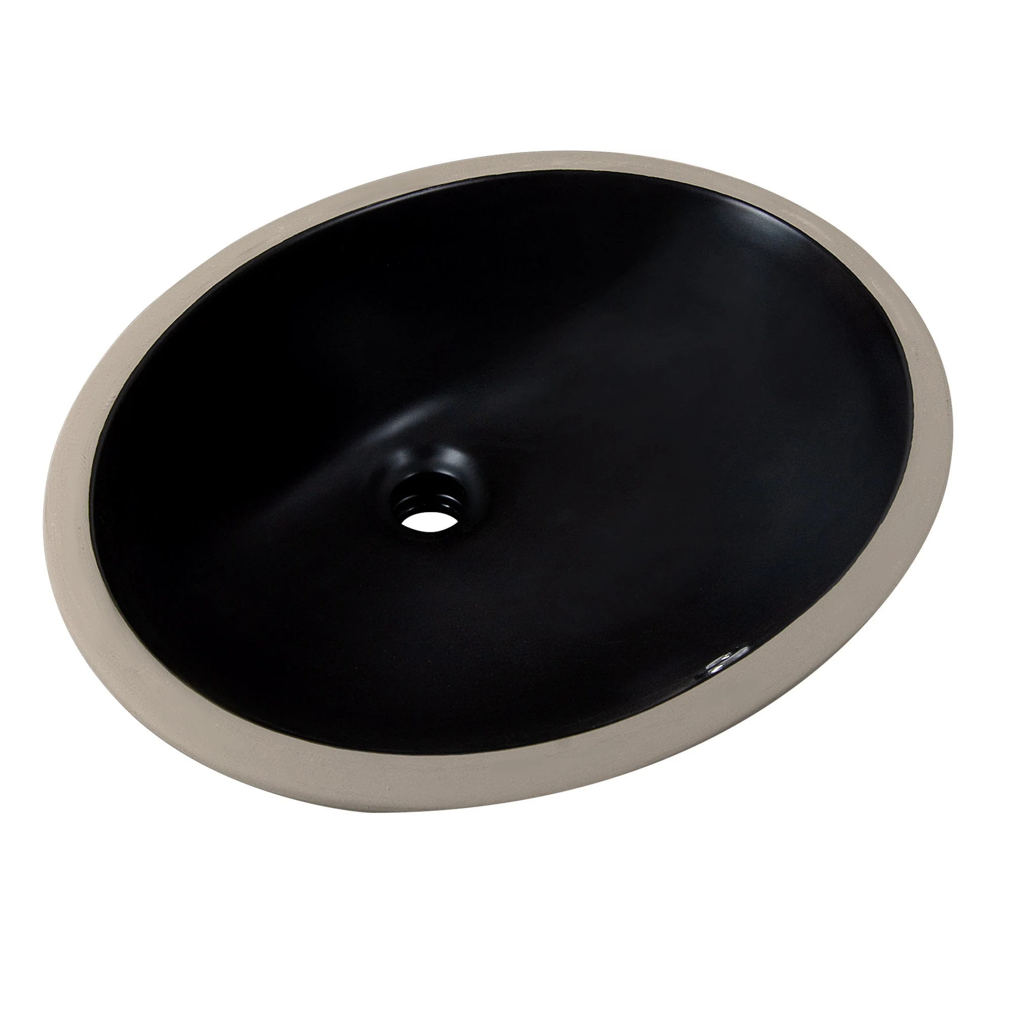 SYMMETRY 18" X 15" Oval Undermount Bathroom Sink, Overflow Hole With Multiple Colors - Image 14