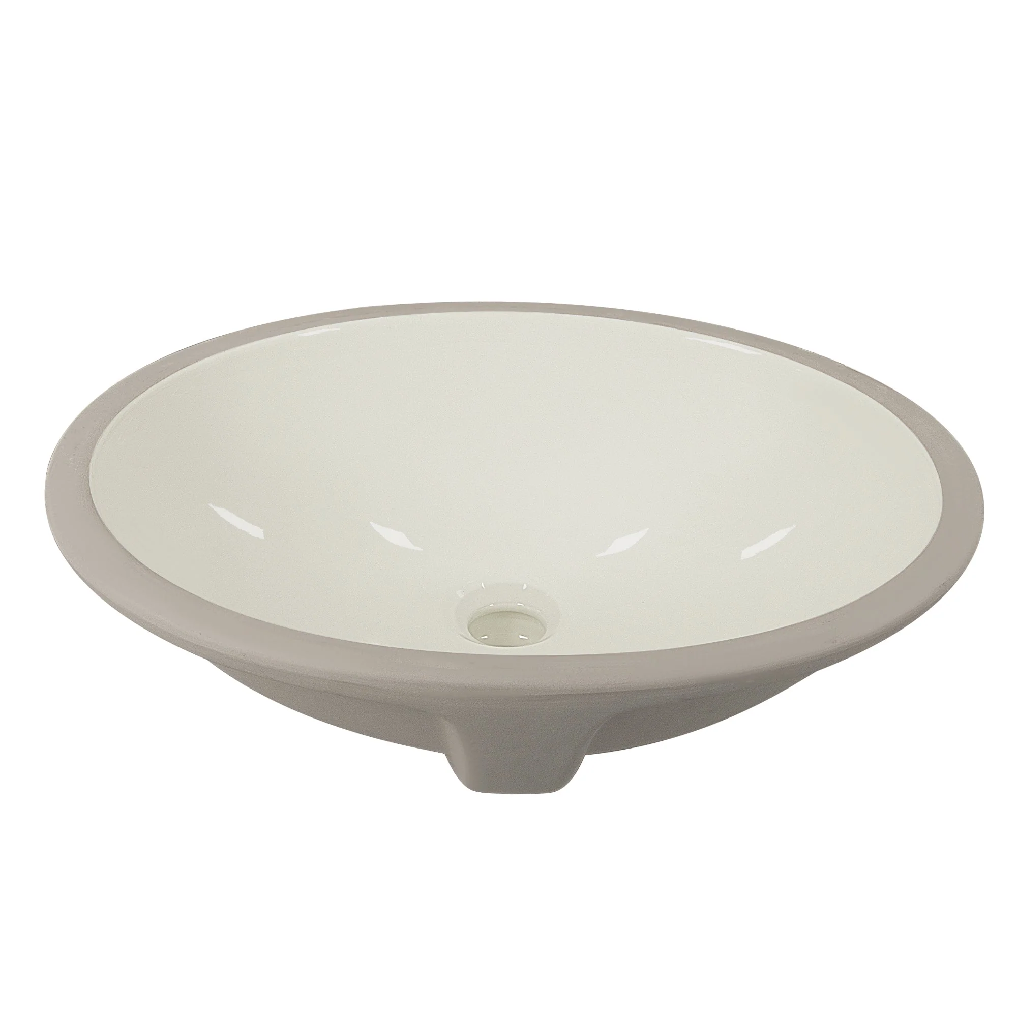 SYMMETRY 18" X 15" Oval Undermount Bathroom Sink, Overflow Hole With Multiple Colors - Image 21
