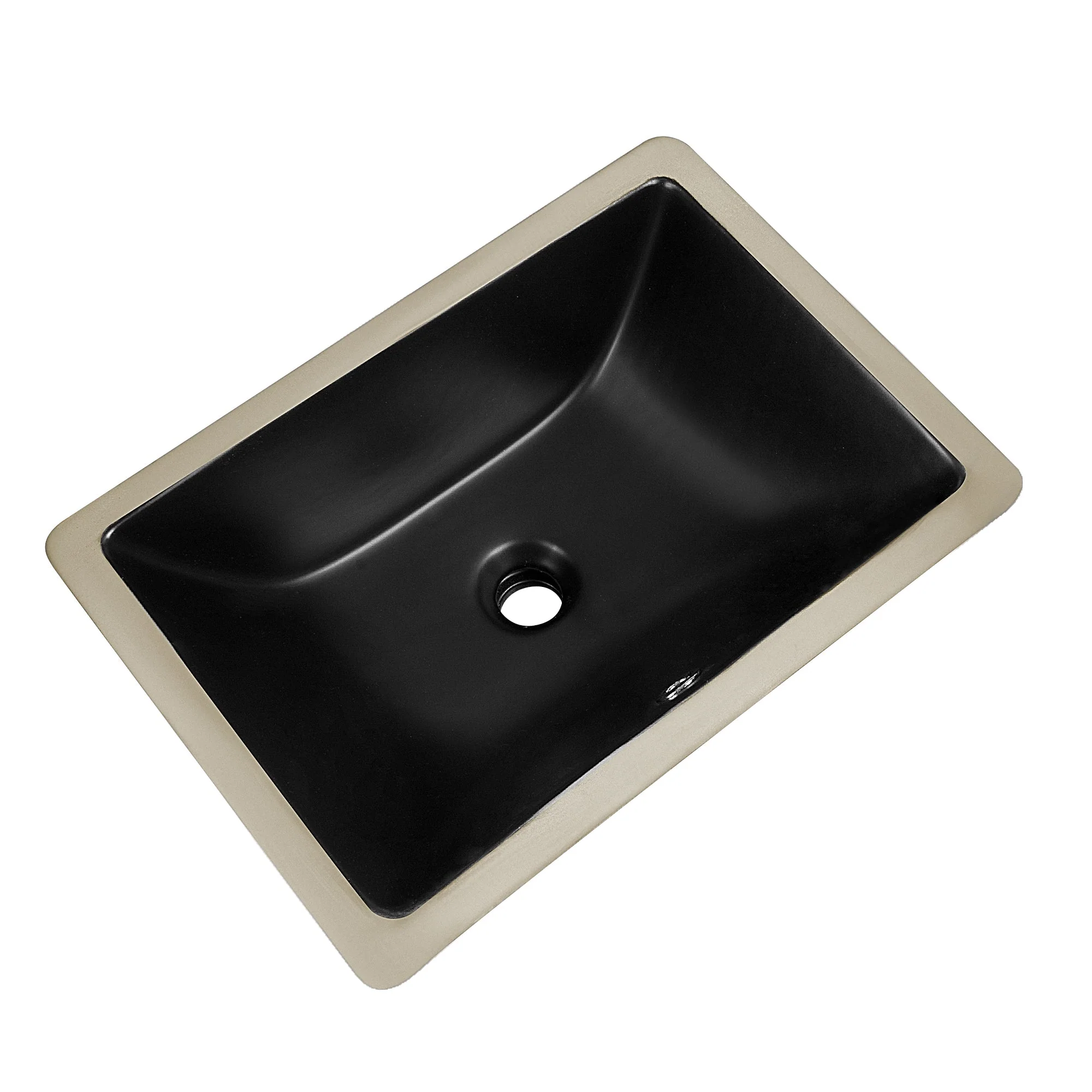 DeerValley DV-1U306 Undermount Bathroom Sinks, Modern Smooth Ceramic Easy-Clean, Excellent Drain & 1.75" Hole - Image 11