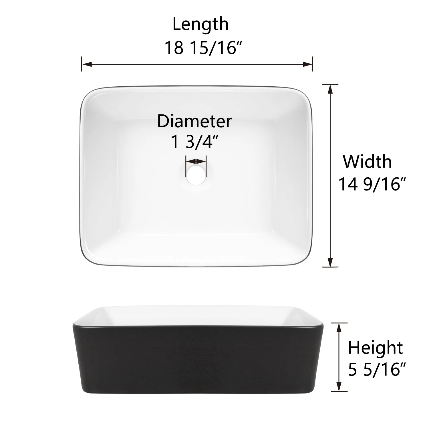 DeerValley DV-1V0001 Vessel Sinks Elegant Durable Ceramic Easy Install Scratch-Resistant - Image 10
