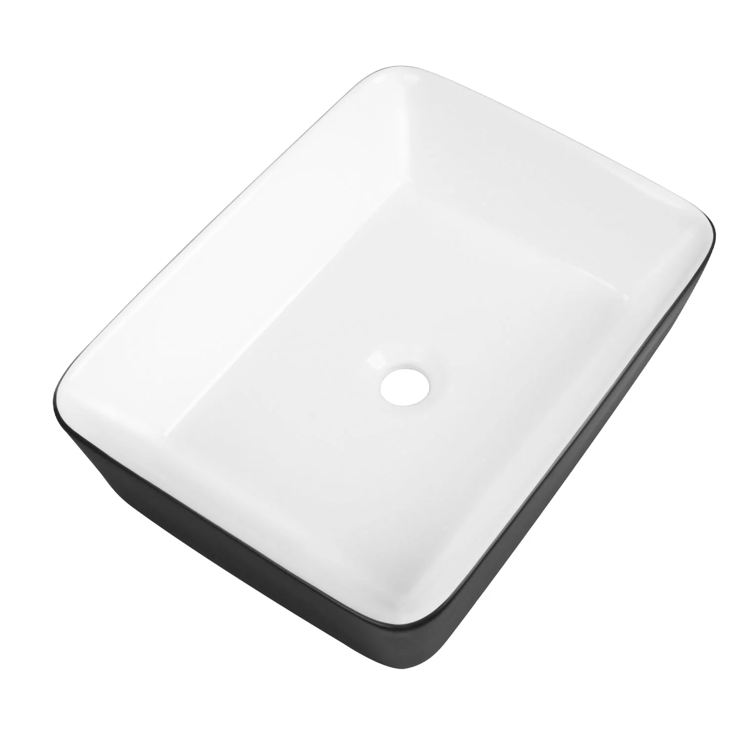 DeerValley DV-1V0001 Vessel Sinks Elegant Durable Ceramic Easy Install Scratch-Resistant - Image 5