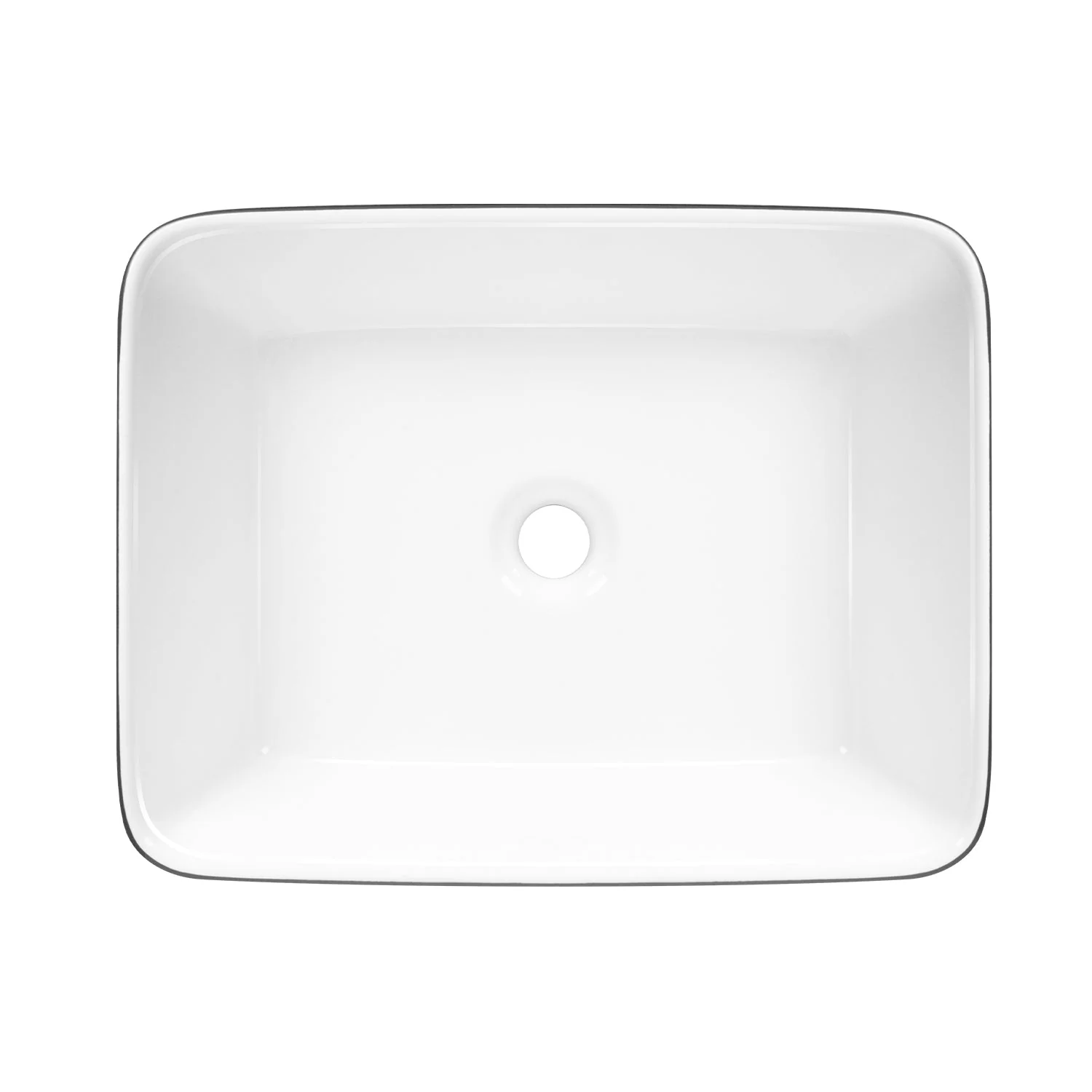DeerValley DV-1V0001 Vessel Sinks Elegant Durable Ceramic Easy Install Scratch-Resistant - Image 6