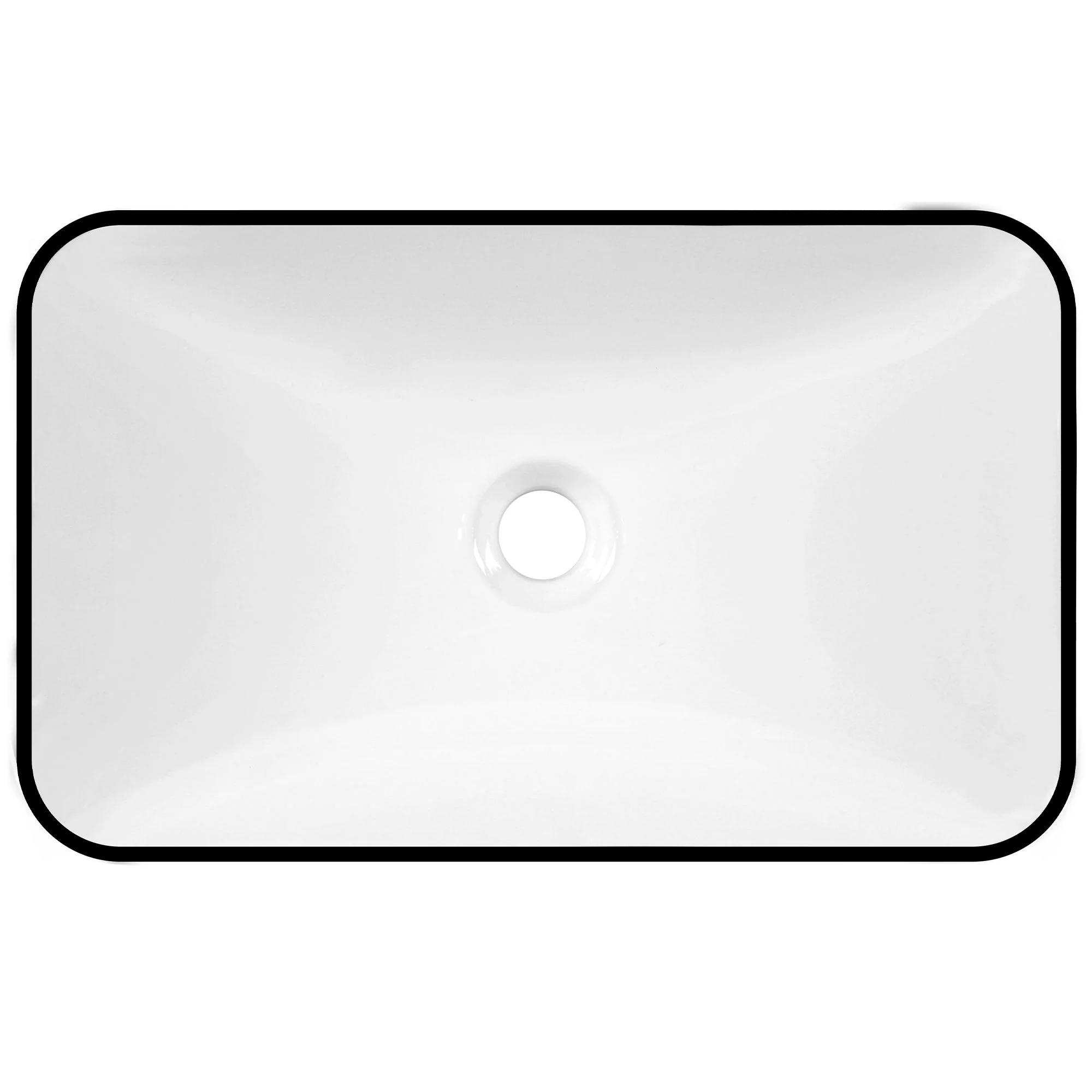 DeerValley DV-1V0047 Vessel Sinks Modern Semi-Recessed Durable Ceramic Easy Clean - Image 15