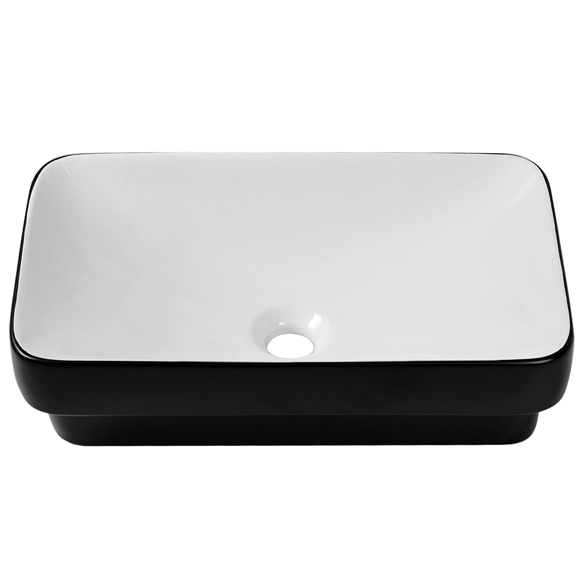 DeerValley DV-1V0047 Vessel Sinks Modern Semi-Recessed Durable Ceramic Easy Clean - Image 24