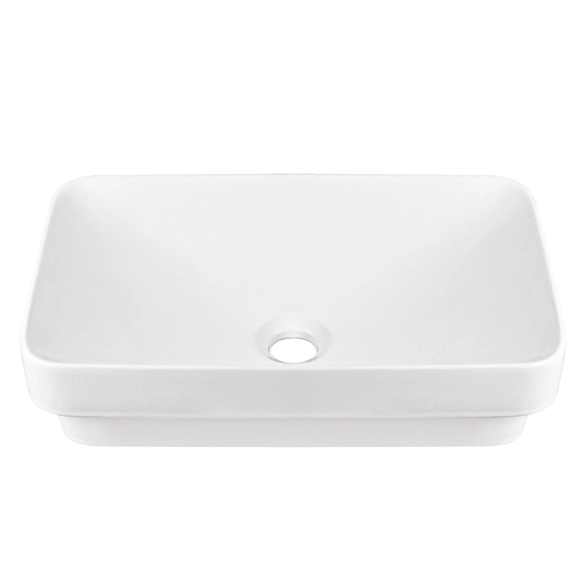 DeerValley DV-1V0047 Vessel Sinks Modern Semi-Recessed Durable Ceramic Easy Clean - Image 3