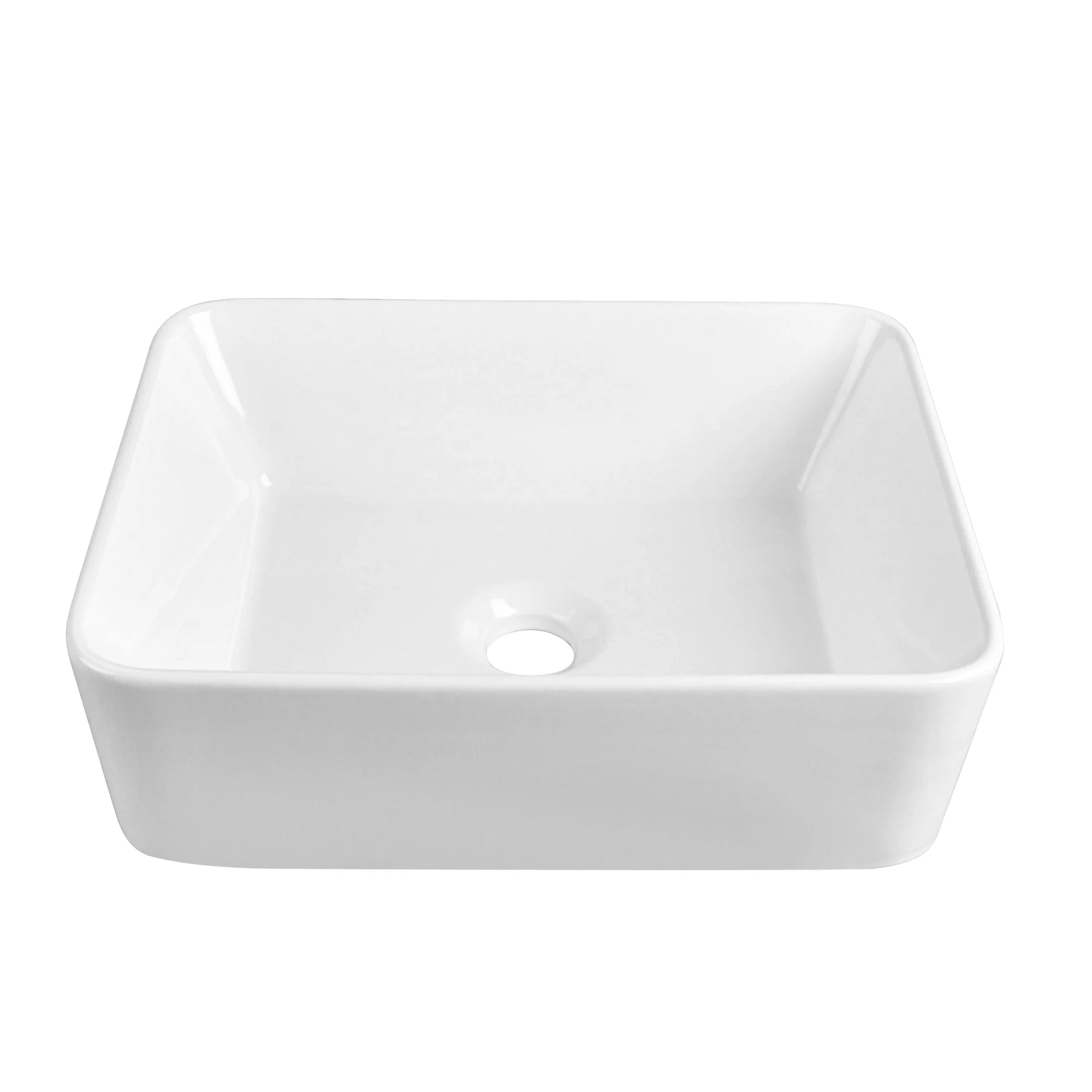DeerValley DV-1V0048 Vessel Sinks Modern Glossy Finish Seamless Ceramic Easy Clean - Image 3