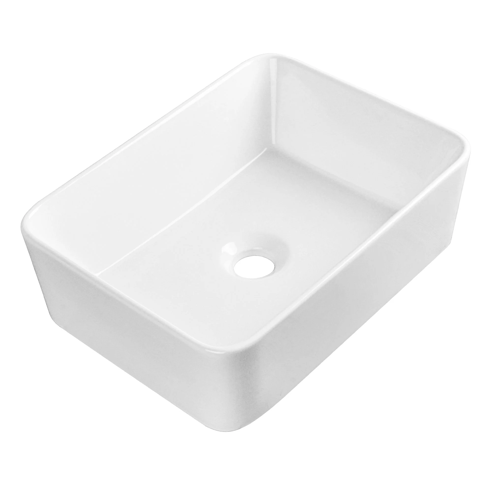 DeerValley DV-1V0048 Vessel Sinks Modern Glossy Finish Seamless Ceramic Easy Clean - Image 9