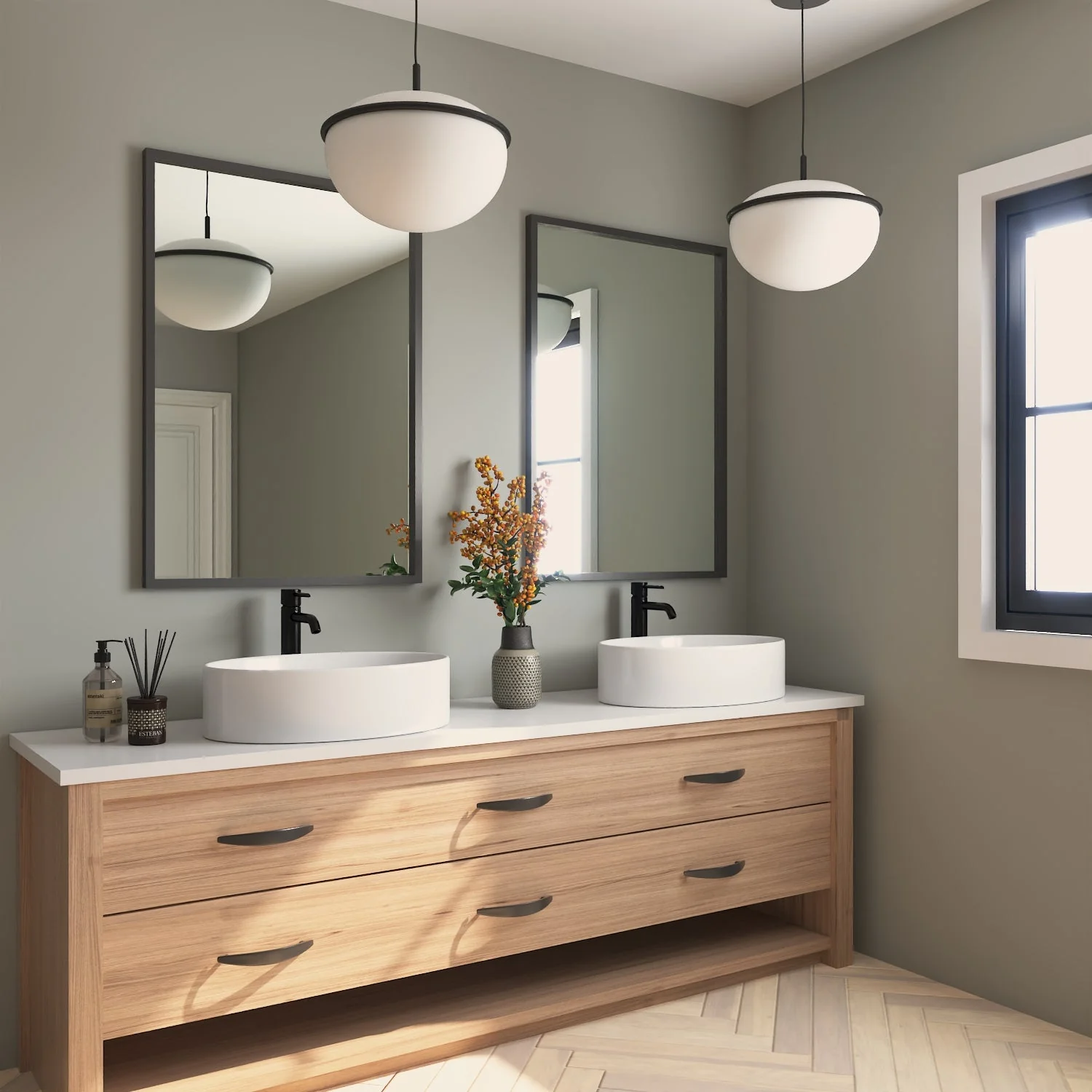 DeerValley DV-1V0049 Vessel Sinks Minimalist Design Durable Ceramic Scratch-Resistant - Image 10