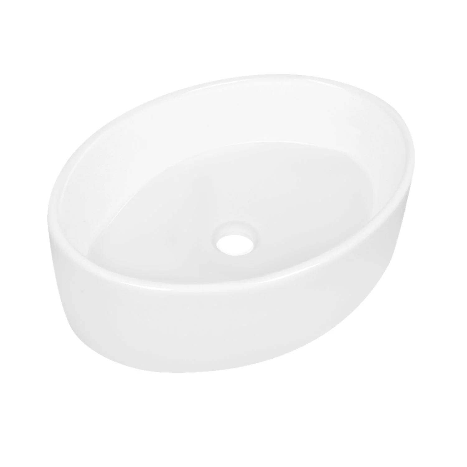 DeerValley DV-1V0049 Vessel Sinks Minimalist Design Durable Ceramic Scratch-Resistant - Image 4