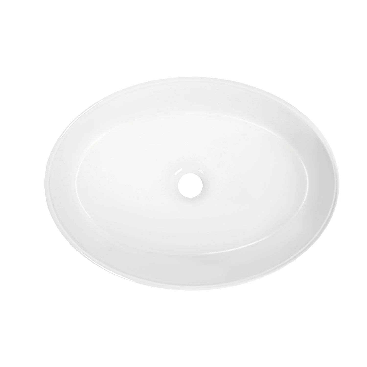 DeerValley DV-1V0049 Vessel Sinks Minimalist Design Durable Ceramic Scratch-Resistant - Image 5