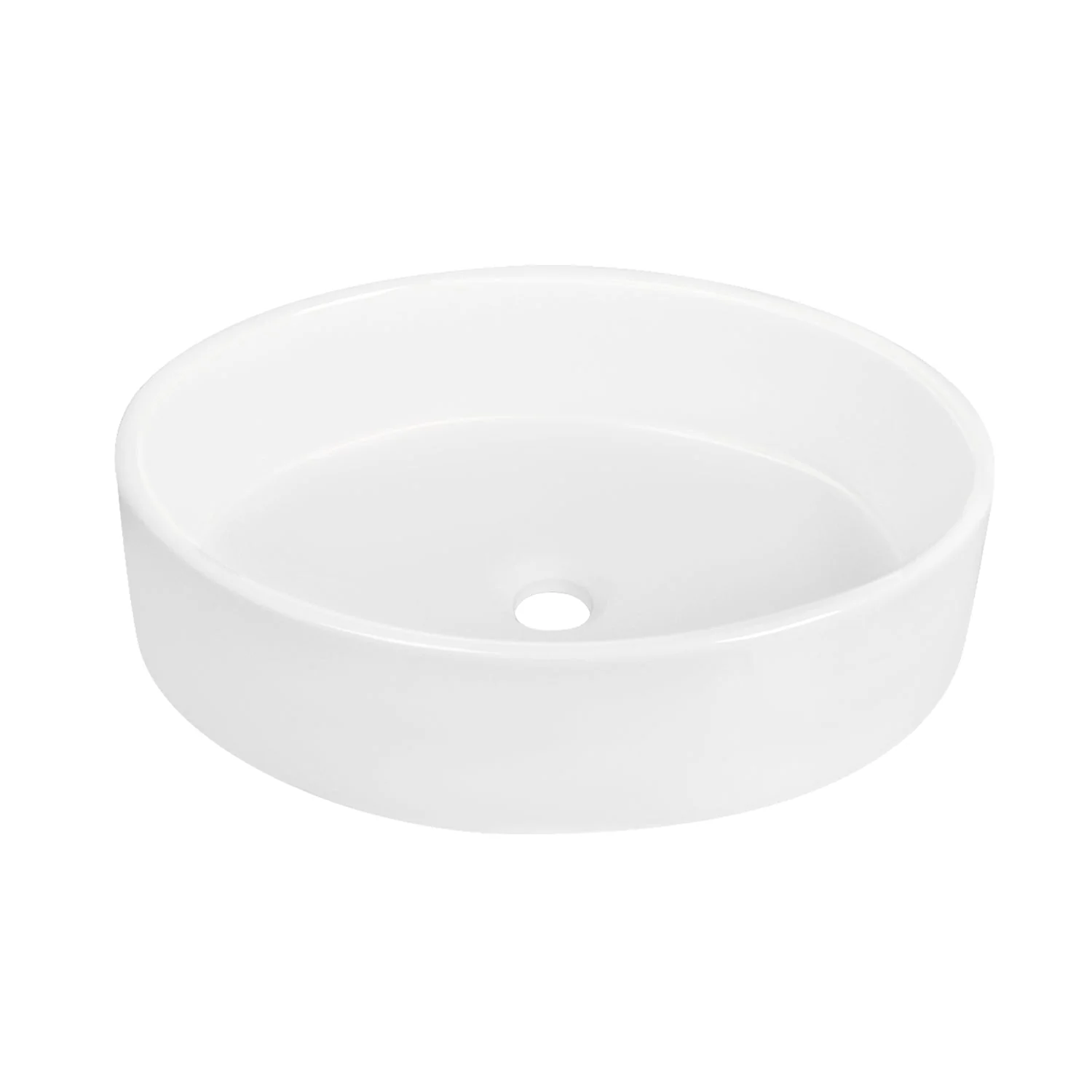 DeerValley DV-1V0049 Vessel Sinks Minimalist Design Durable Ceramic Scratch-Resistant - Image 6