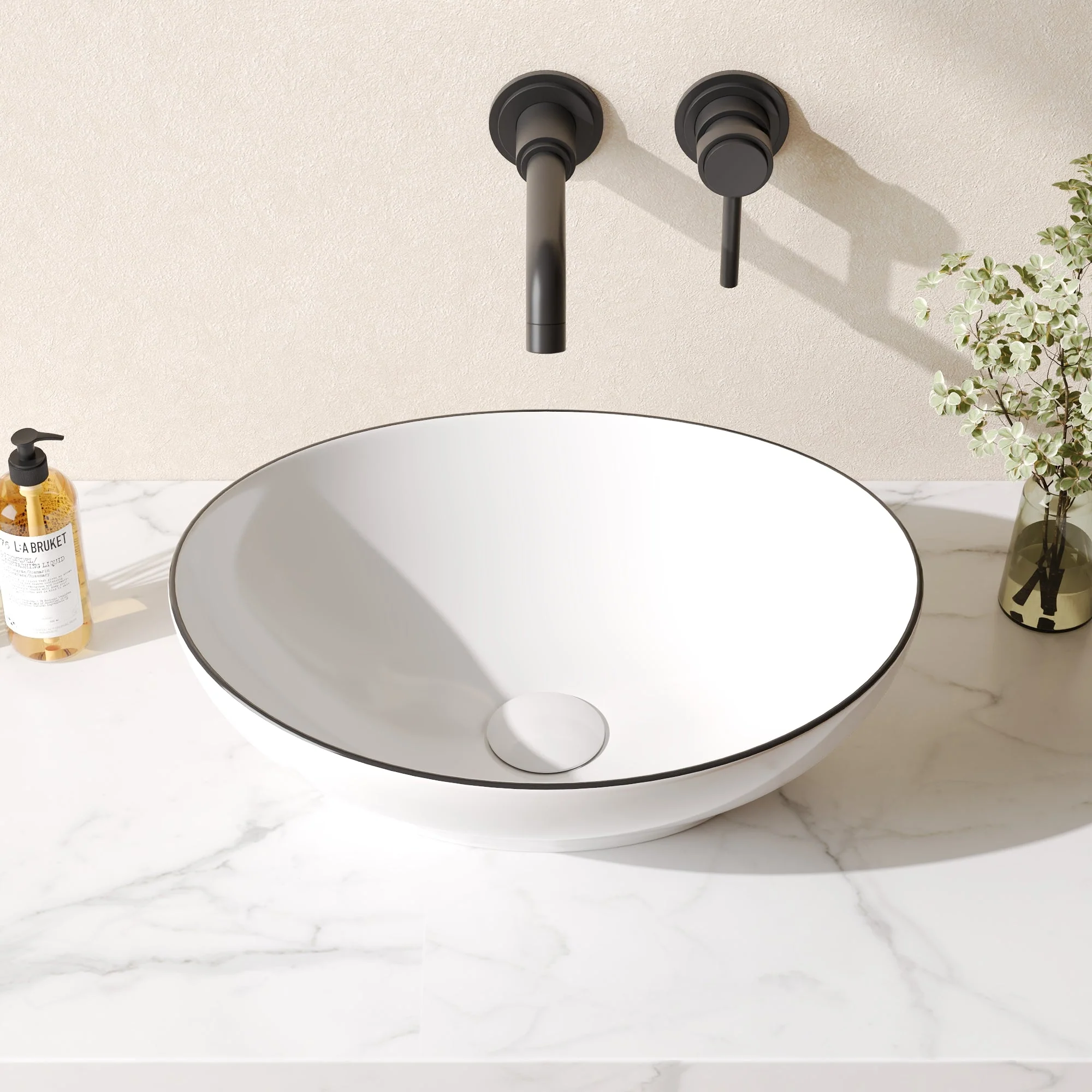 DeerValley DV-1V051 Vessel Bathroom Sink Seamless Scratch-Resistant High-Gloss Easy Clean - Image 26