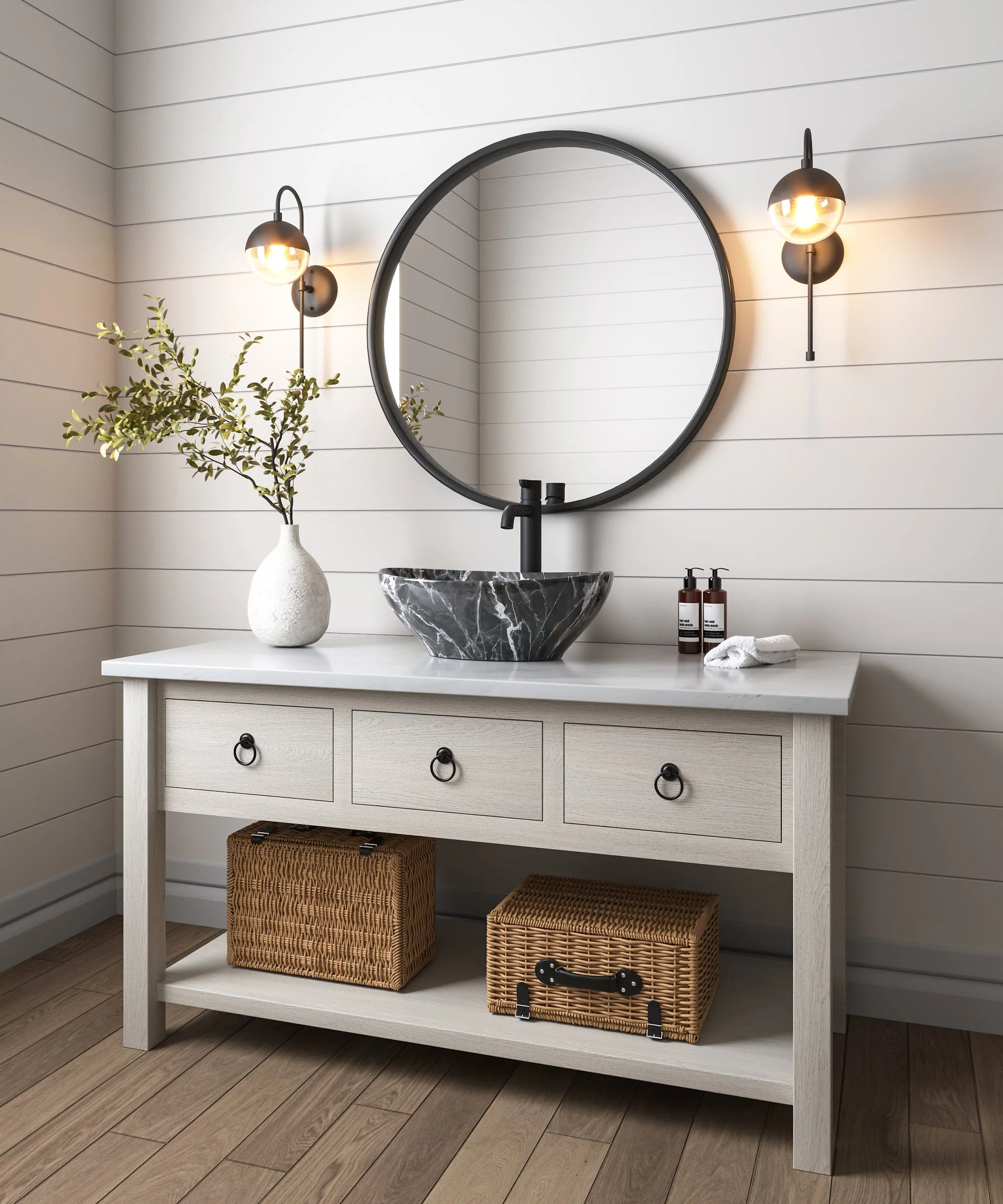 DeerValley DV-1V051 Vessel Bathroom Sink Seamless Scratch-Resistant High-Gloss Easy Clean - Image 9
