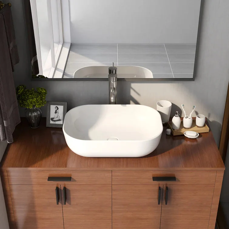 DeerValley DV-1V432 Vessel Sinks Timeless Elegance Durable Ceramic Easy Clean - Image 3