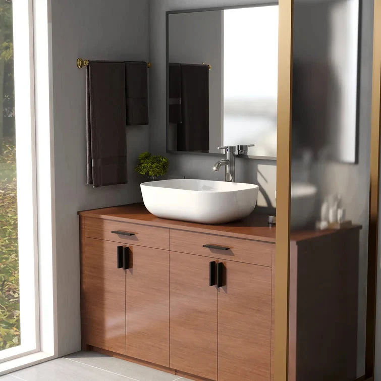 DeerValley DV-1V432 Vessel Sinks Timeless Elegance Durable Ceramic Easy Clean - Image 7