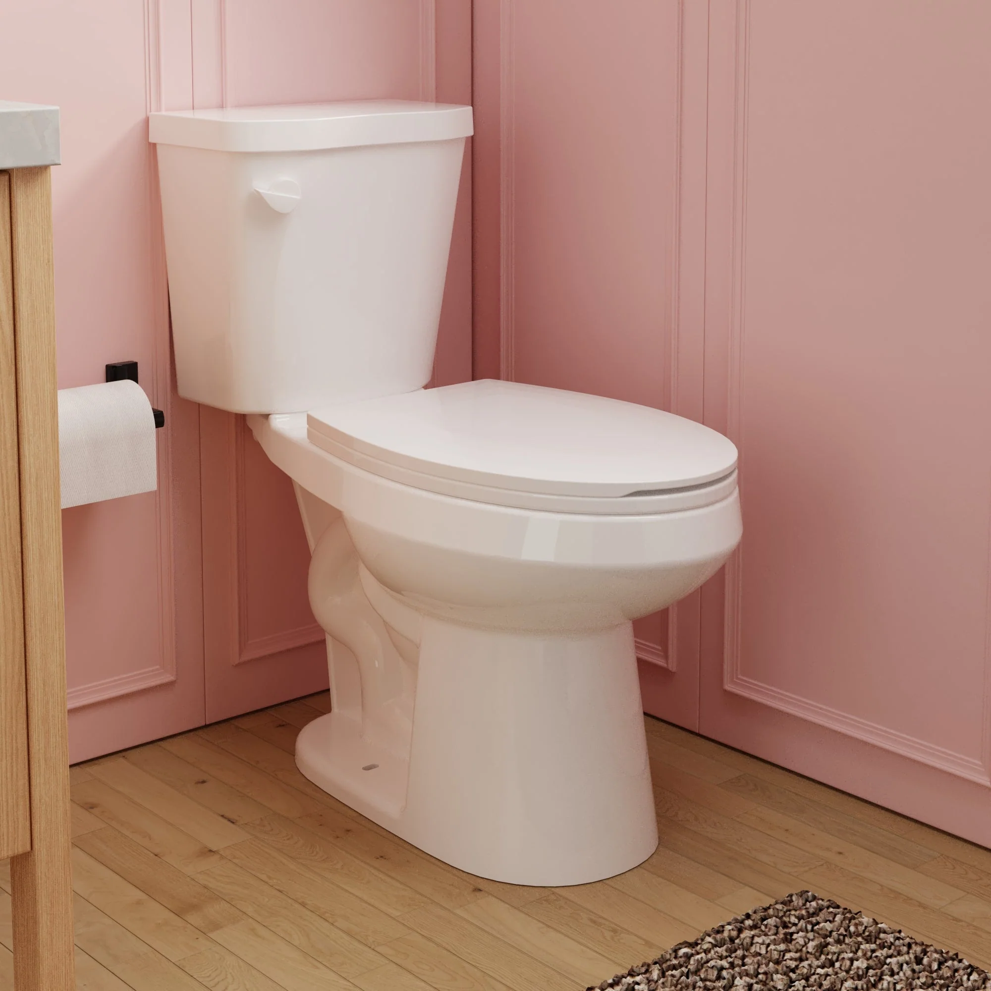 DYNASTY Two-Piece Elongated Toilet, 12" Rough-in Single-Flush - Image 6