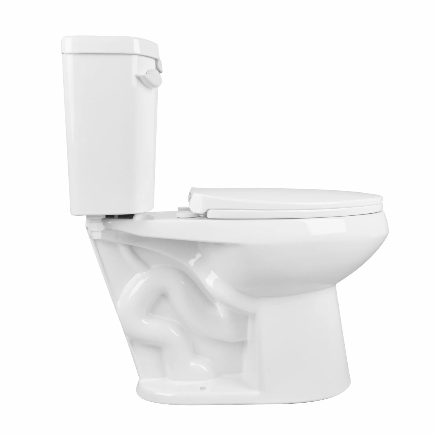 DYNASTY Two-Piece Elongated Toilet, 12" Rough-in Single-Flush - Image 7