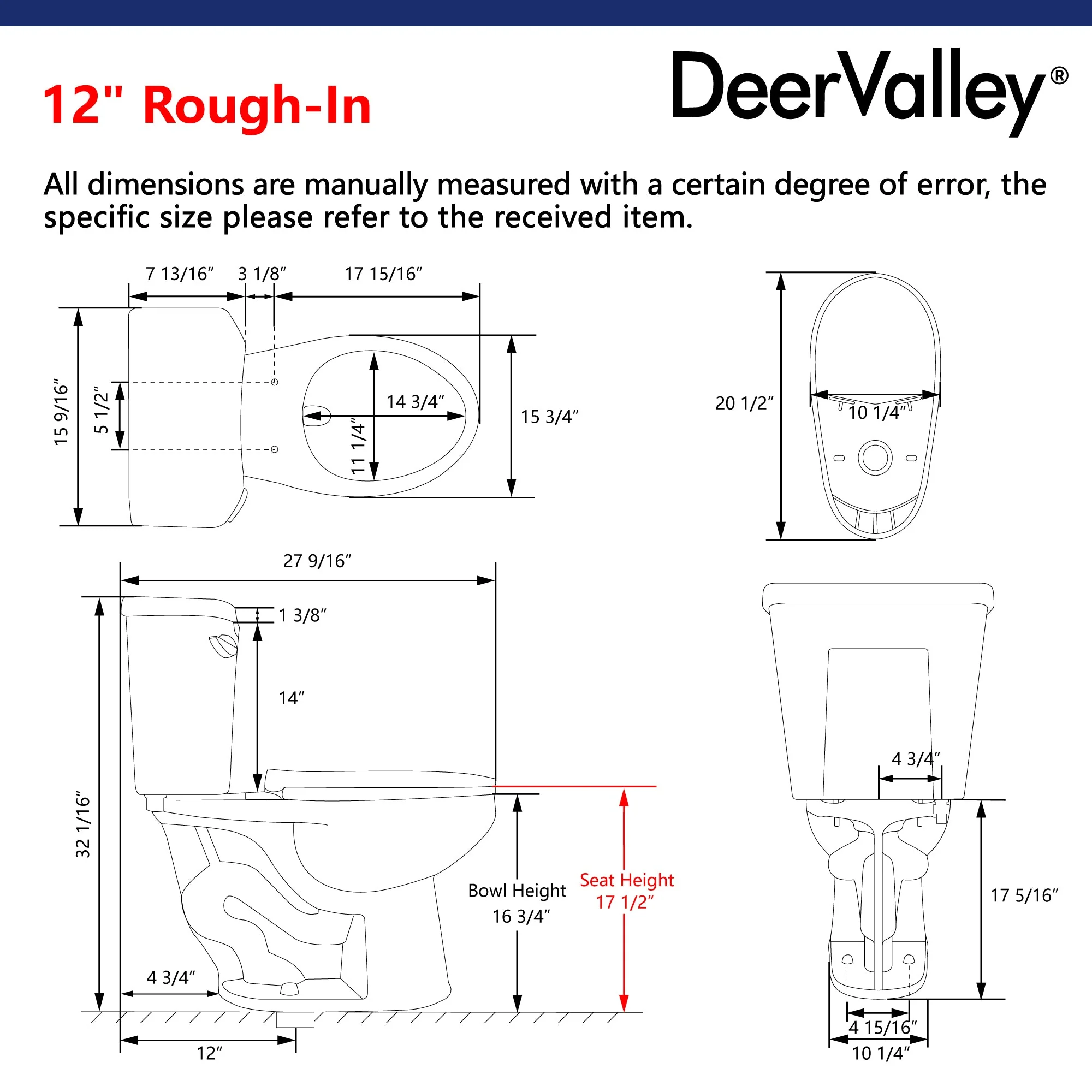 DYNASTY Two-Piece Elongated Toilet, 12" Rough-in Single-Flush - Image 9