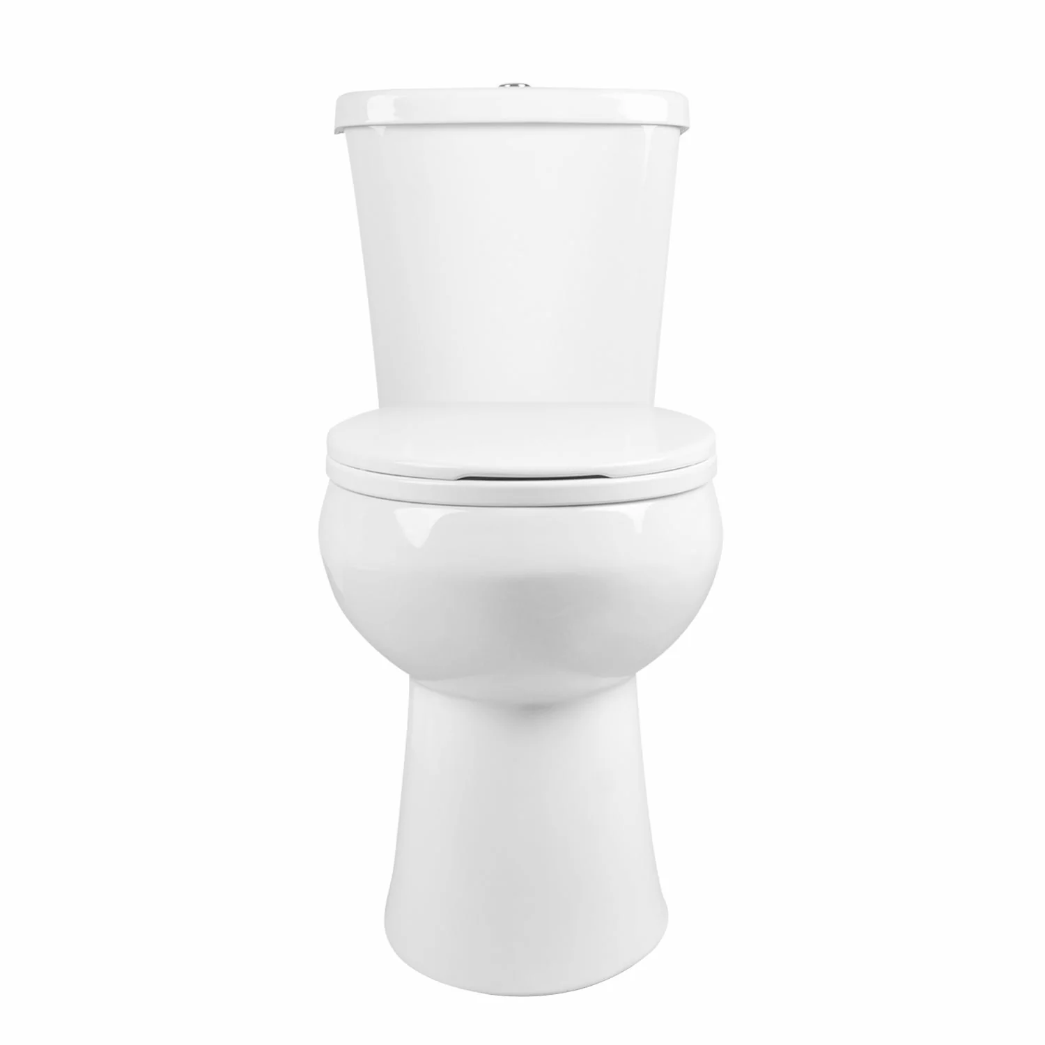 DYNASTY Two-Piece Elongated Toilet, 12" Rough-in Dual-Flush - Image 4