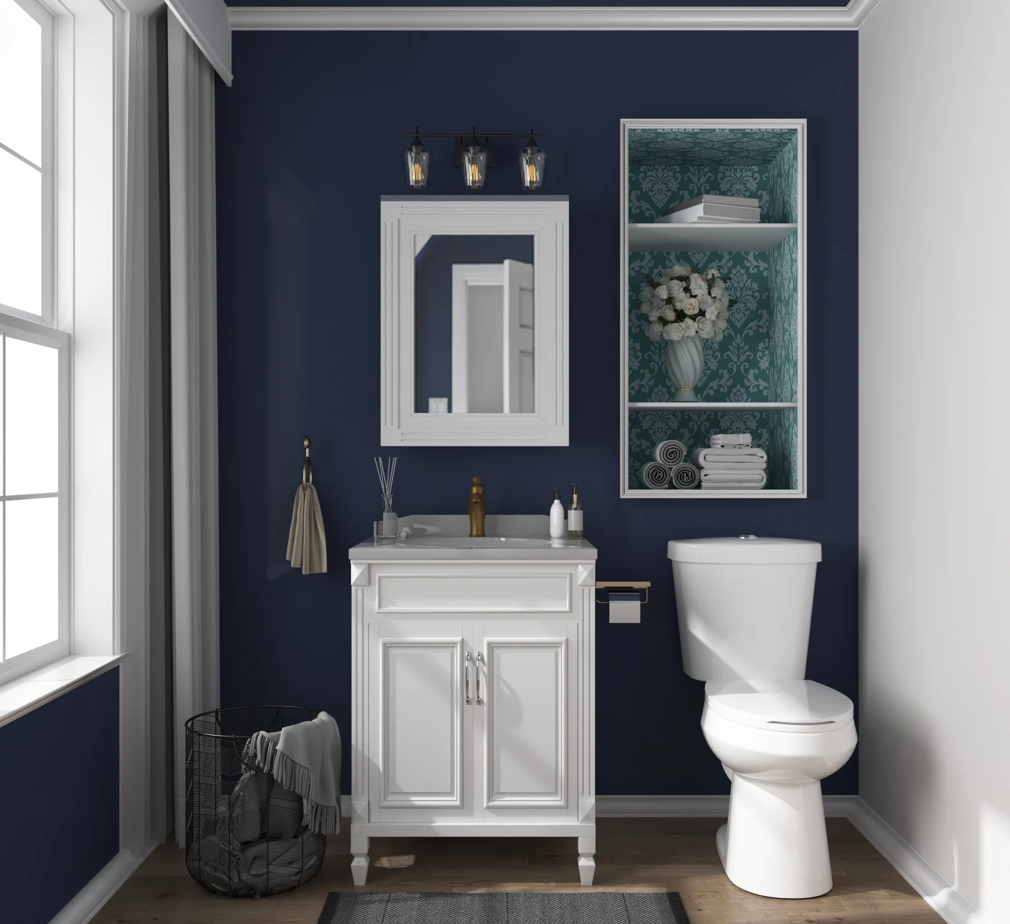 DYNASTY Two-Piece Elongated Toilet, 12" Rough-in Dual-Flush - Image 5