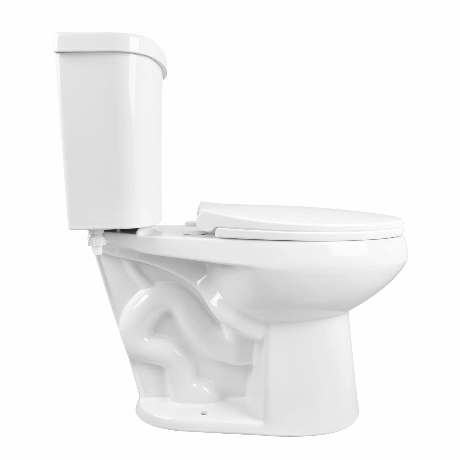 DYNASTY Two-Piece Elongated Toilet, 12" Rough-in Dual-Flush - Image 8