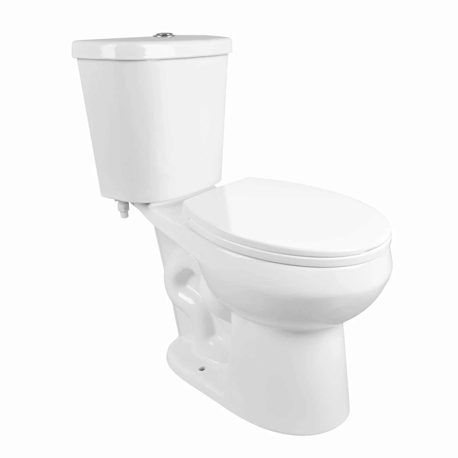DeerValley DV-2F0079 Two-Piece Round Toilet, 12" Rough-in Dual-Flush - Image 2