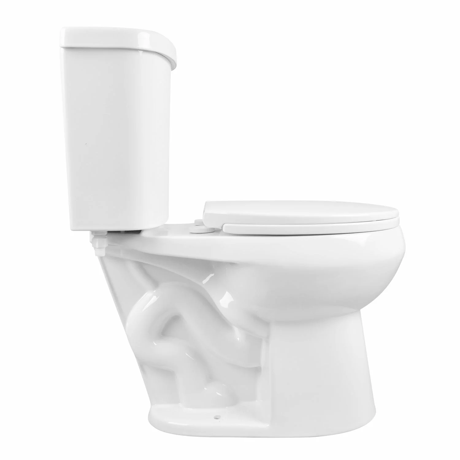 DeerValley DV-2F0079 Two-Piece Round Toilet, 12" Rough-in Dual-Flush - Image 7