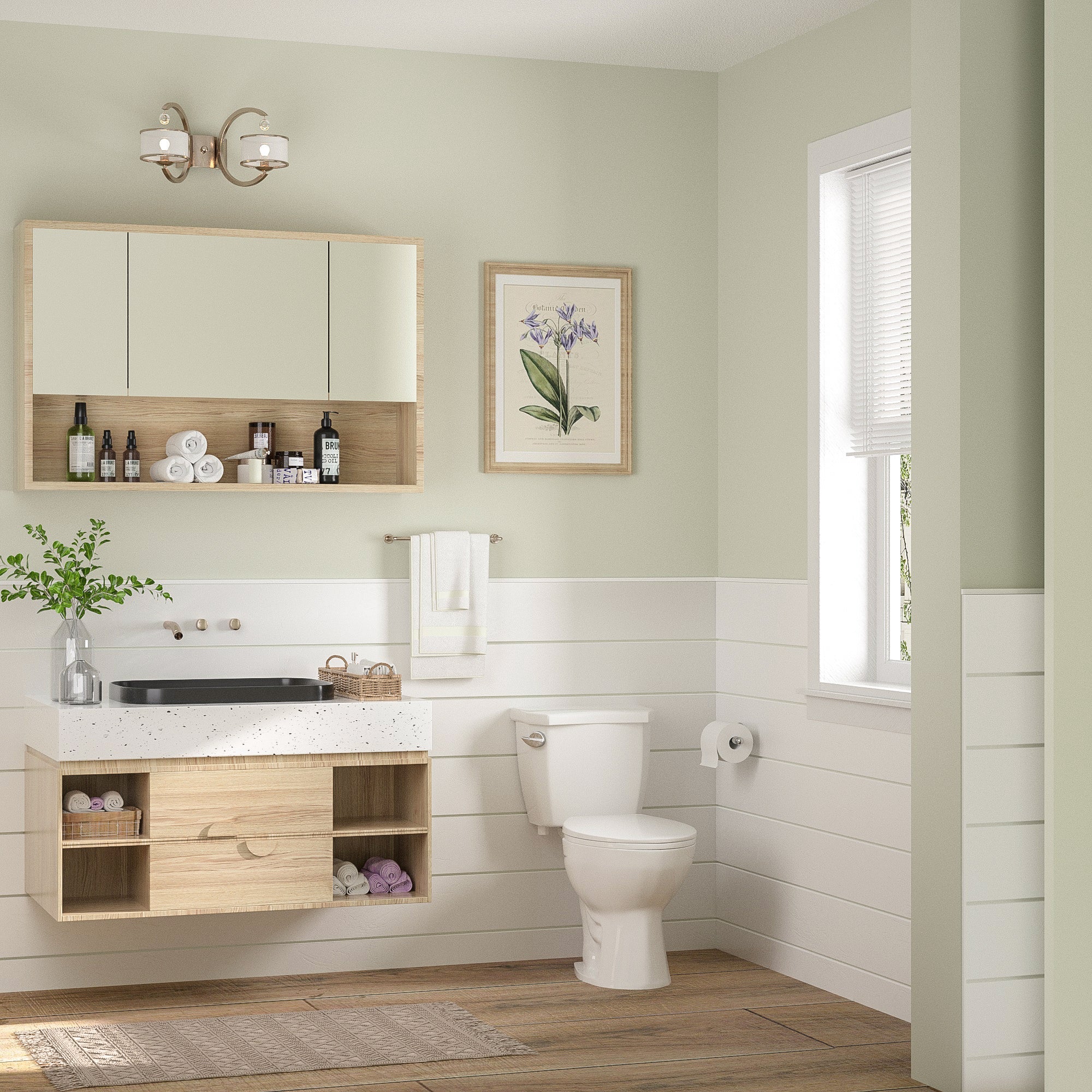 DeerValley DV-2F52531 Two-Piece Toilets, Elongated Quiet-Close Seat, All-in-One Kit & Left Chrome Lever - Image 5