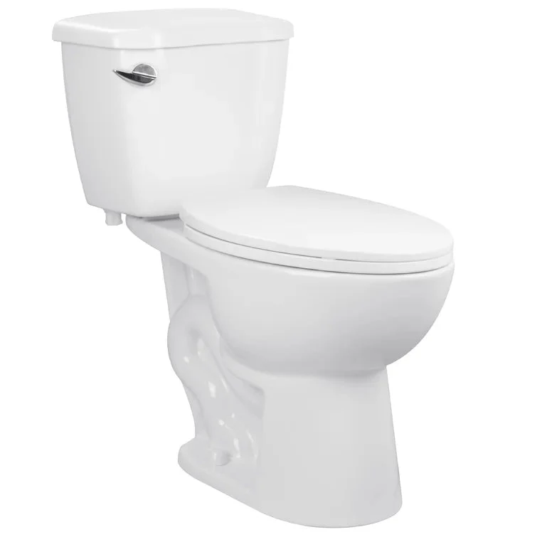 DeerValley DV-2F52531 Two-Piece Toilets, Elongated Quiet-Close Seat, All-in-One Kit & Left Chrome Lever - Image 7