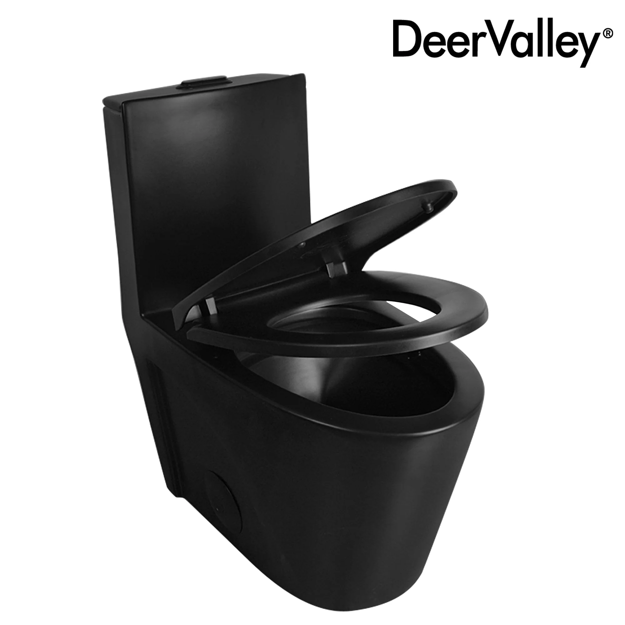 DeerValley DV-F0027S11 Quick-Release Soft-Close Elongated Urea Formaldehyde Resin (UF) Toilet Seat  (Fit with DV-1F0027 ) - Image 3