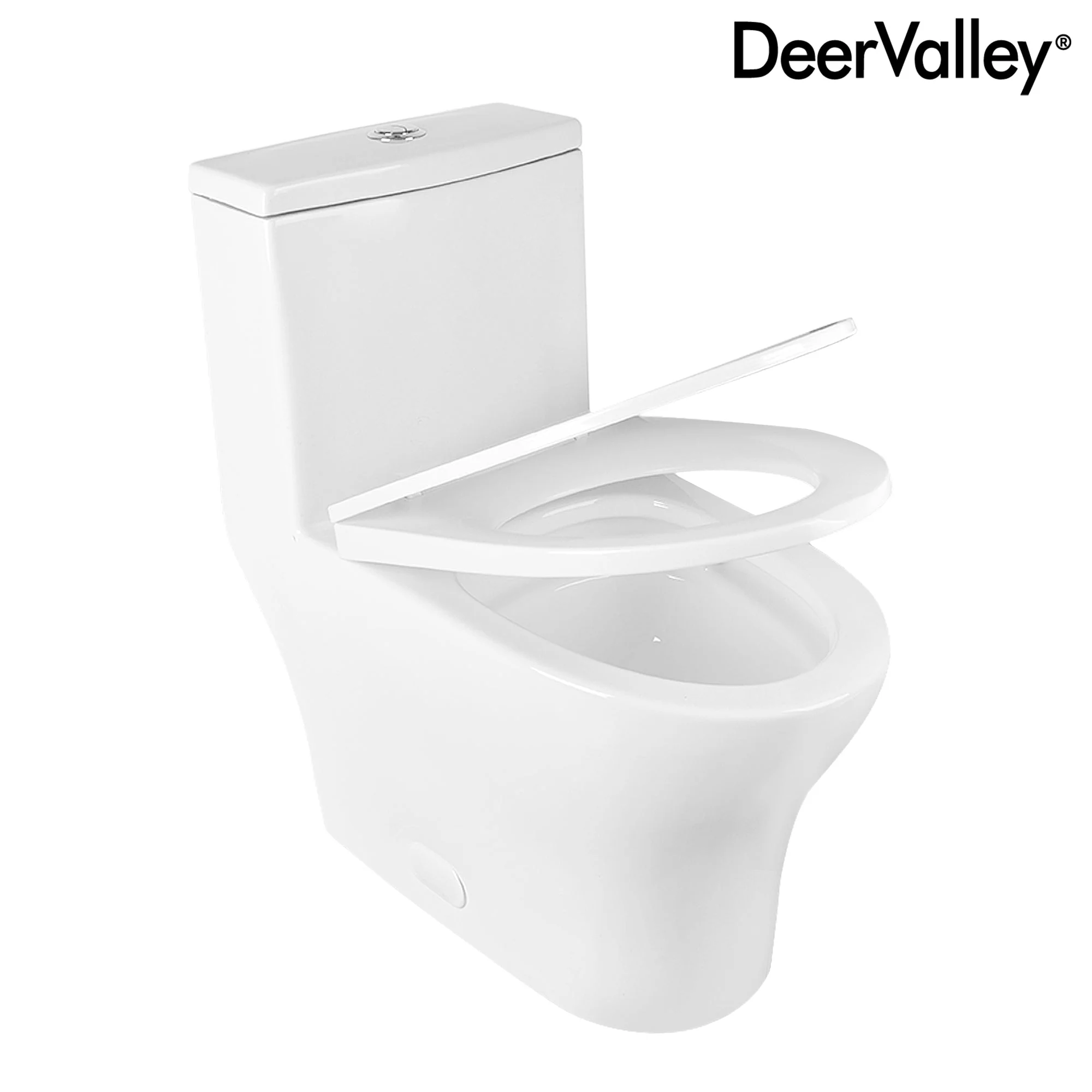 DeerValley DV-F0073S11 Quite-Close Easy to Install Plastic Polypropylene Toilet Seat (Fit with DV-1F0073) - Image 5