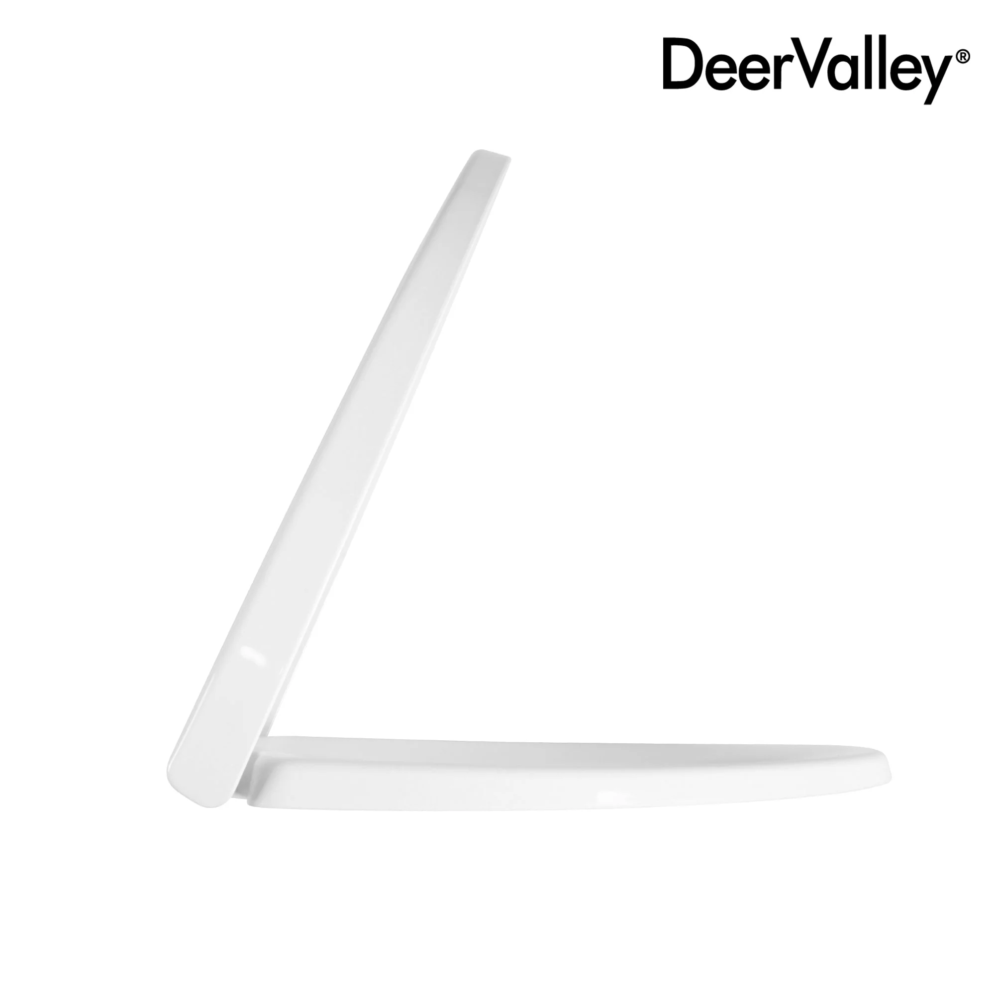 DeerValley DV-F0075S11 Quick-Release Plastic Elongated polypropylene Toilet Seat (Fit with DV-1F0075) - Image 5