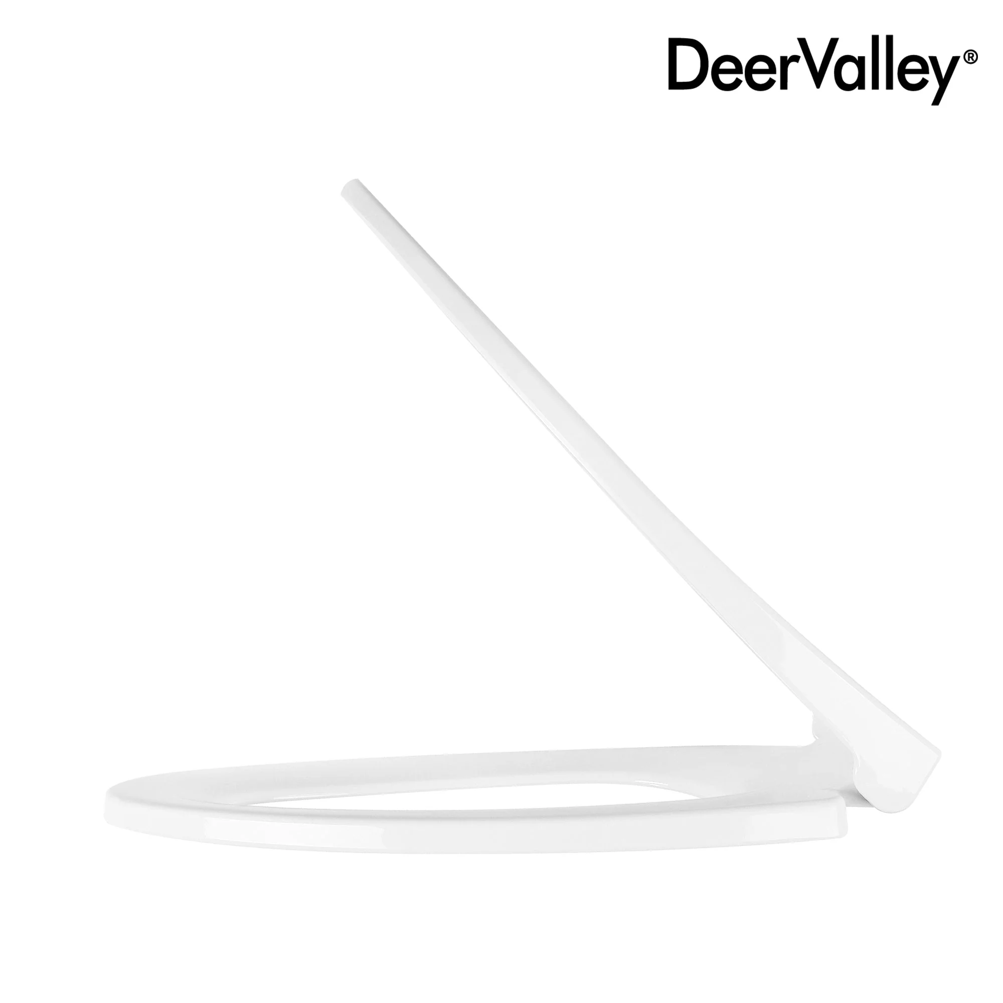DeerValley DV-F0076S11 Quick-Release Plastic Elongated polypropylene Toilet Seat (Fit with DV-2F0076/DV-2F0078) - Image 5