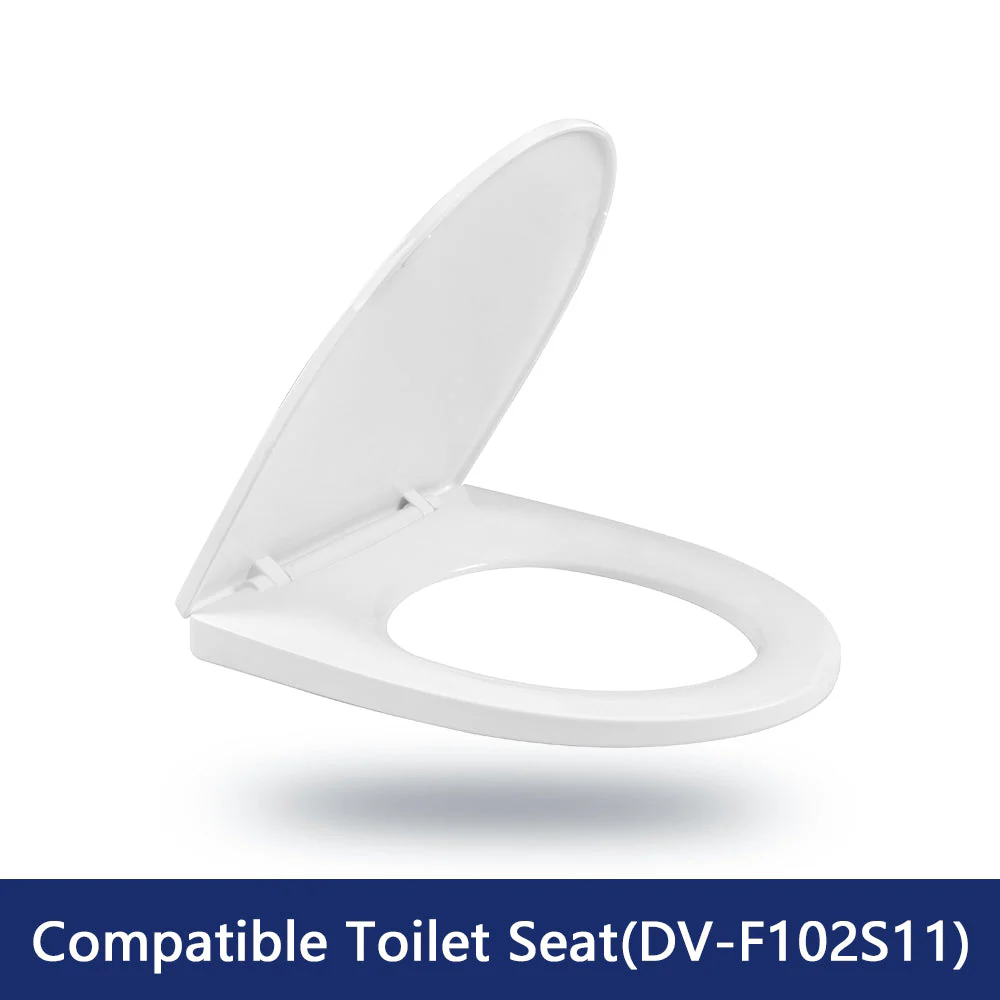 DeerValley DV-F102S11 Quick-Release Plastic Elongated polypropylene Toilet Seat (Fit with DV-1F52102) - Image 2