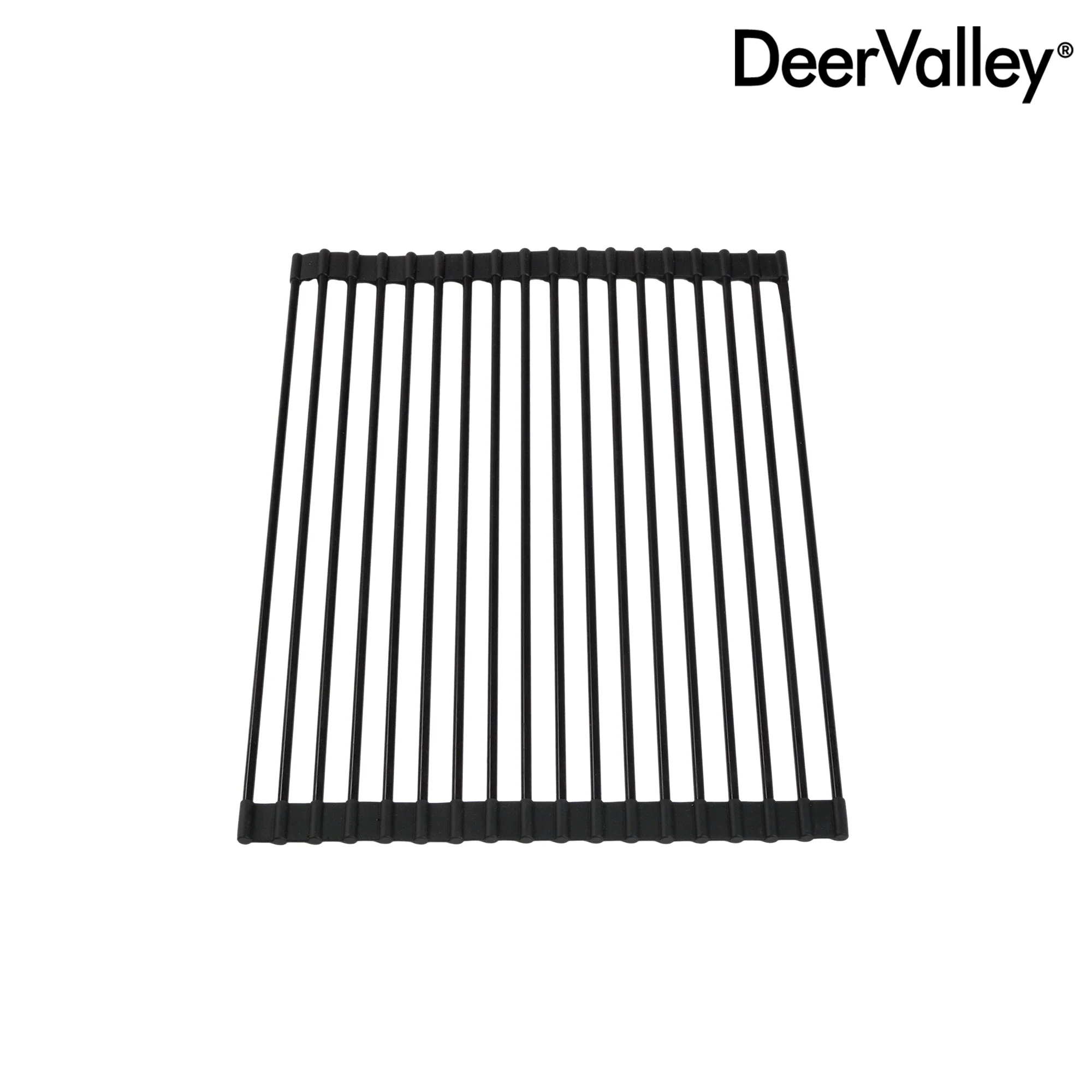 DeerValley DV-K0067R02 18.89" x 10" Kitchen Roll-Up Dish Rack (Compatible with DV-1K0067) - Image 3