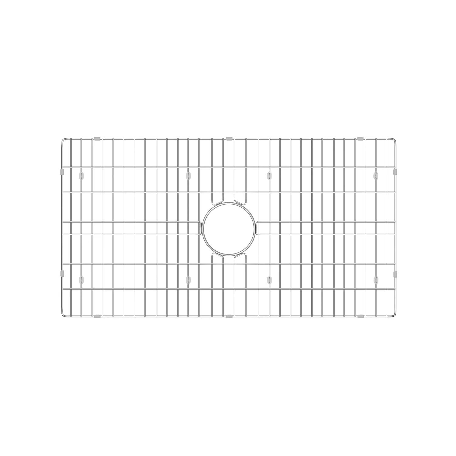 DeerValley DV-K502G08 30.31" x 15.35" Kitchen Sink Grid (Compatible with DV-1K502)