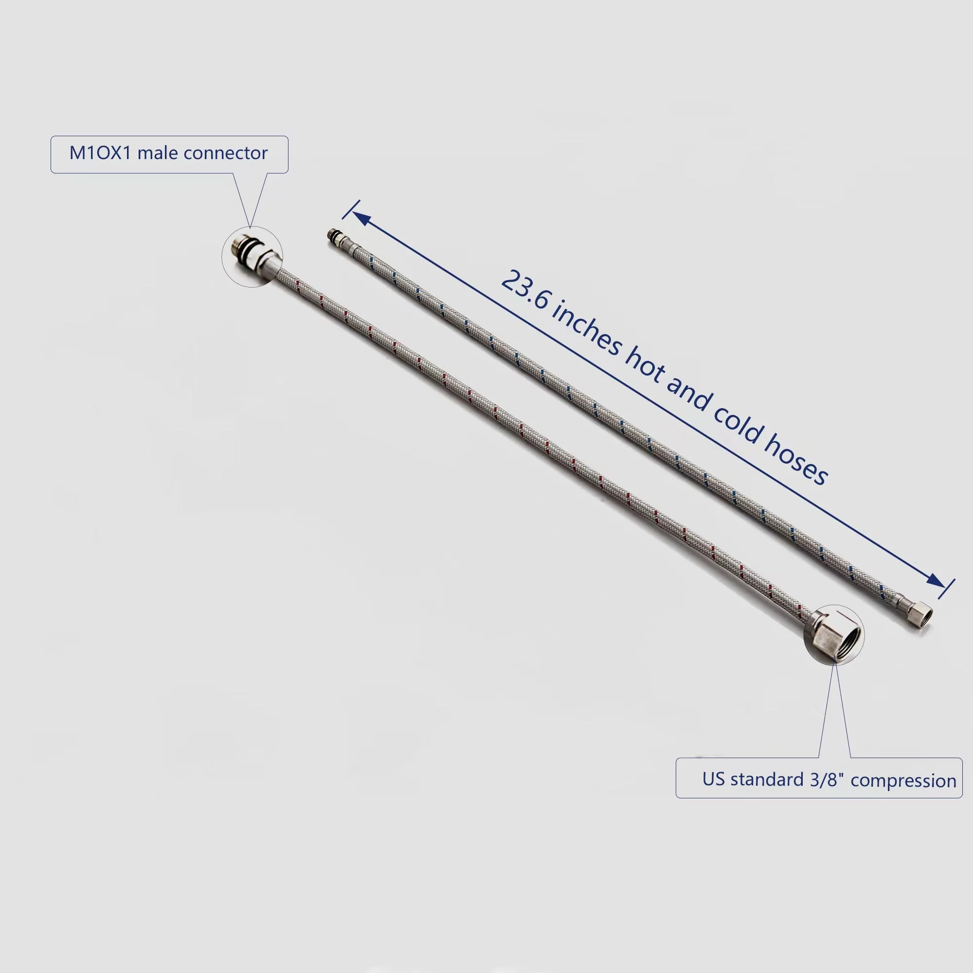 DeerValley Faucet Water Pipe (Fit with DV-1J82816) - Image 2