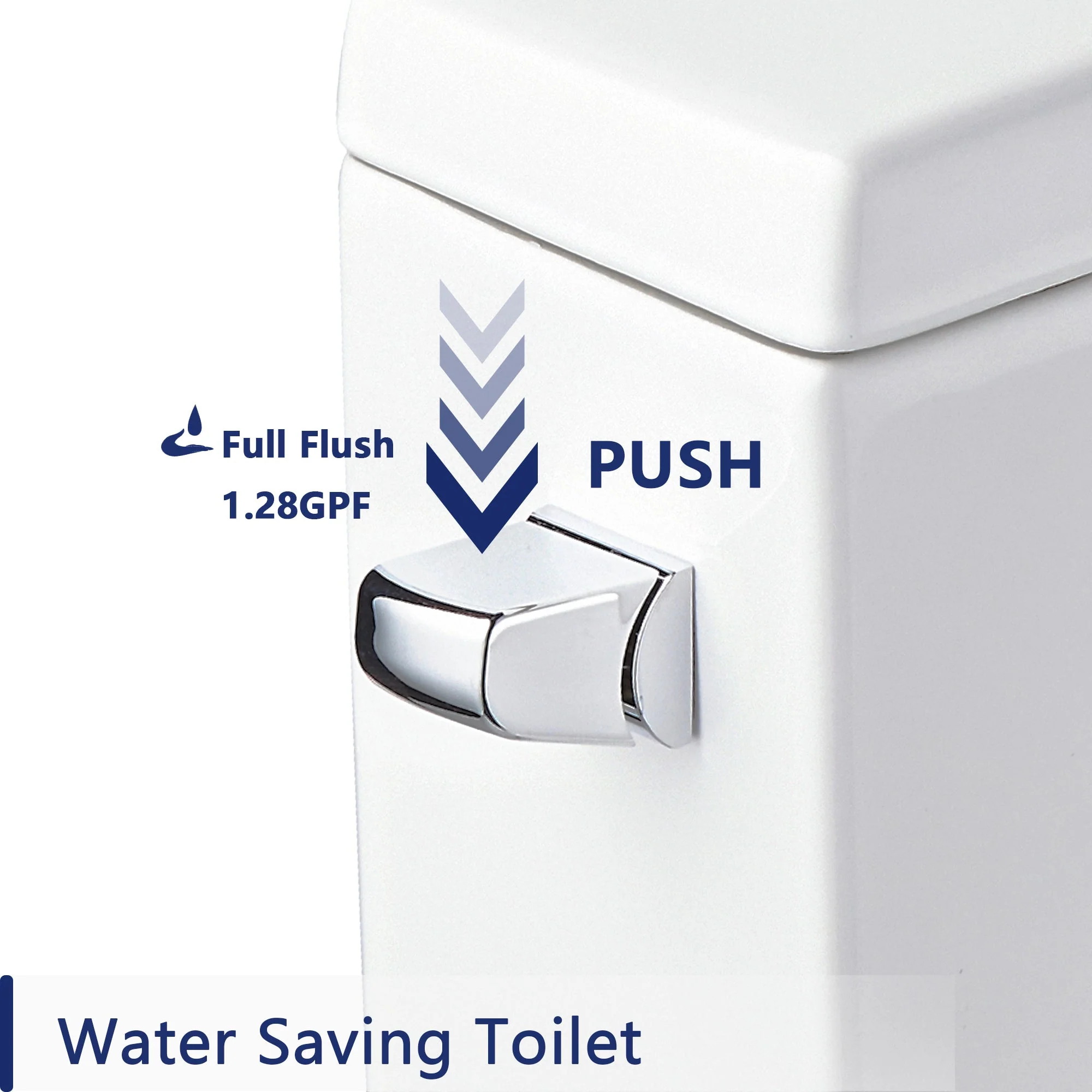 DeerValley Side Press Flush Button (Fit with DV-1F52626 & DV-1F52627) - Image 2