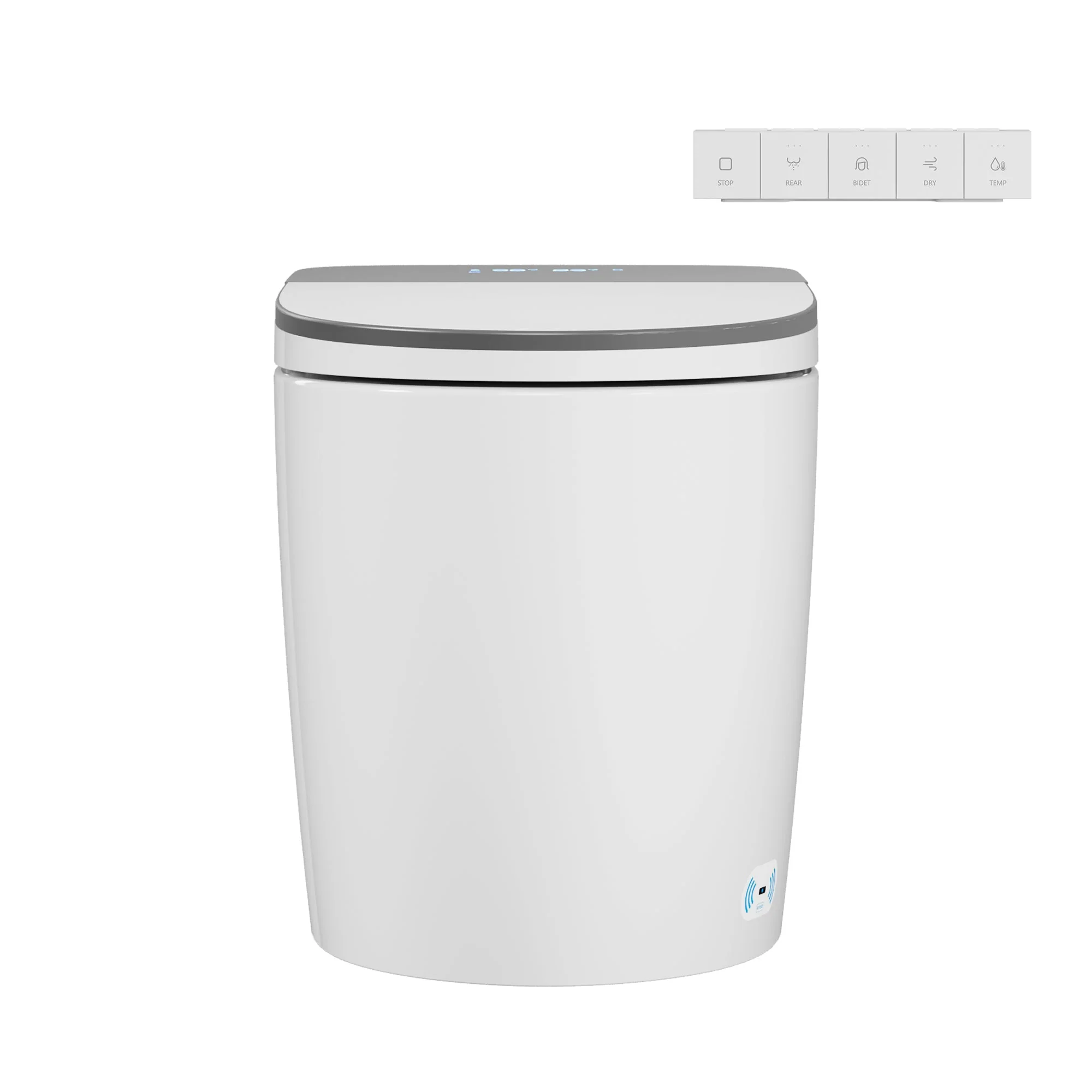 DeerValley DV-1S0336 Smart Toilet with Programmable Cleaning, ADA Comfort Height - Image 13