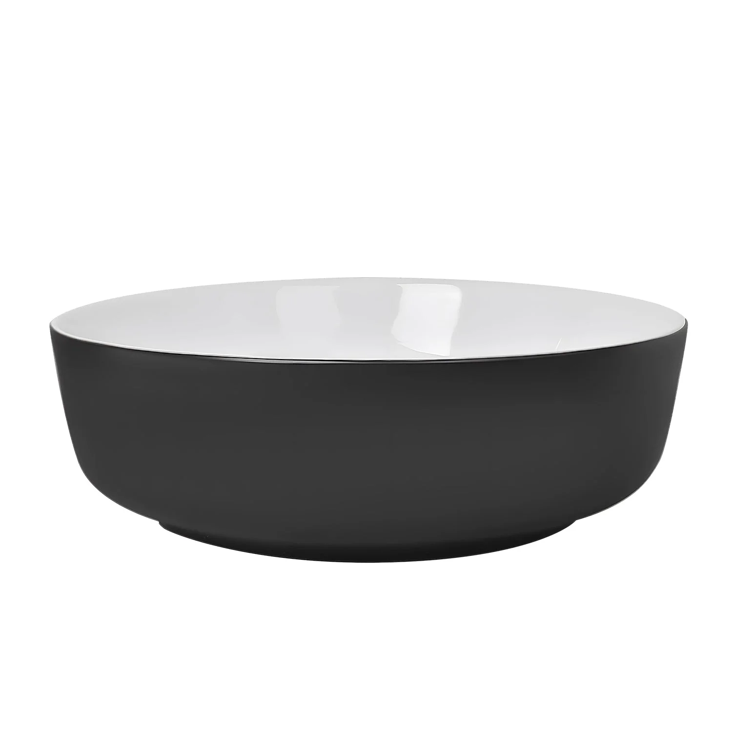 SYMMETRY 16" Round Vessel Bathroom Sink, Without Overflow With Multiple Colors - Image 14