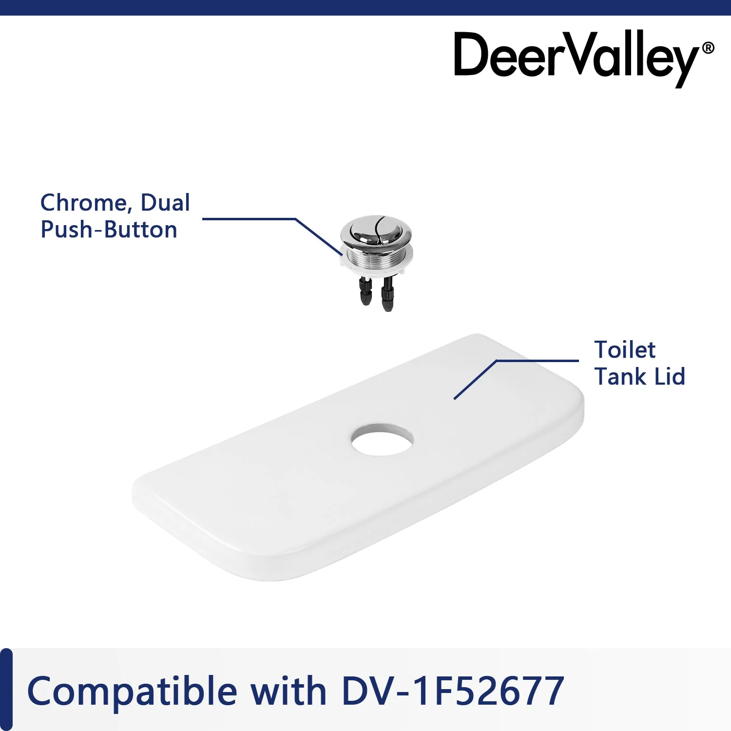 DeerValley Tank Lid Collection(Not with a flush button) - Image 10
